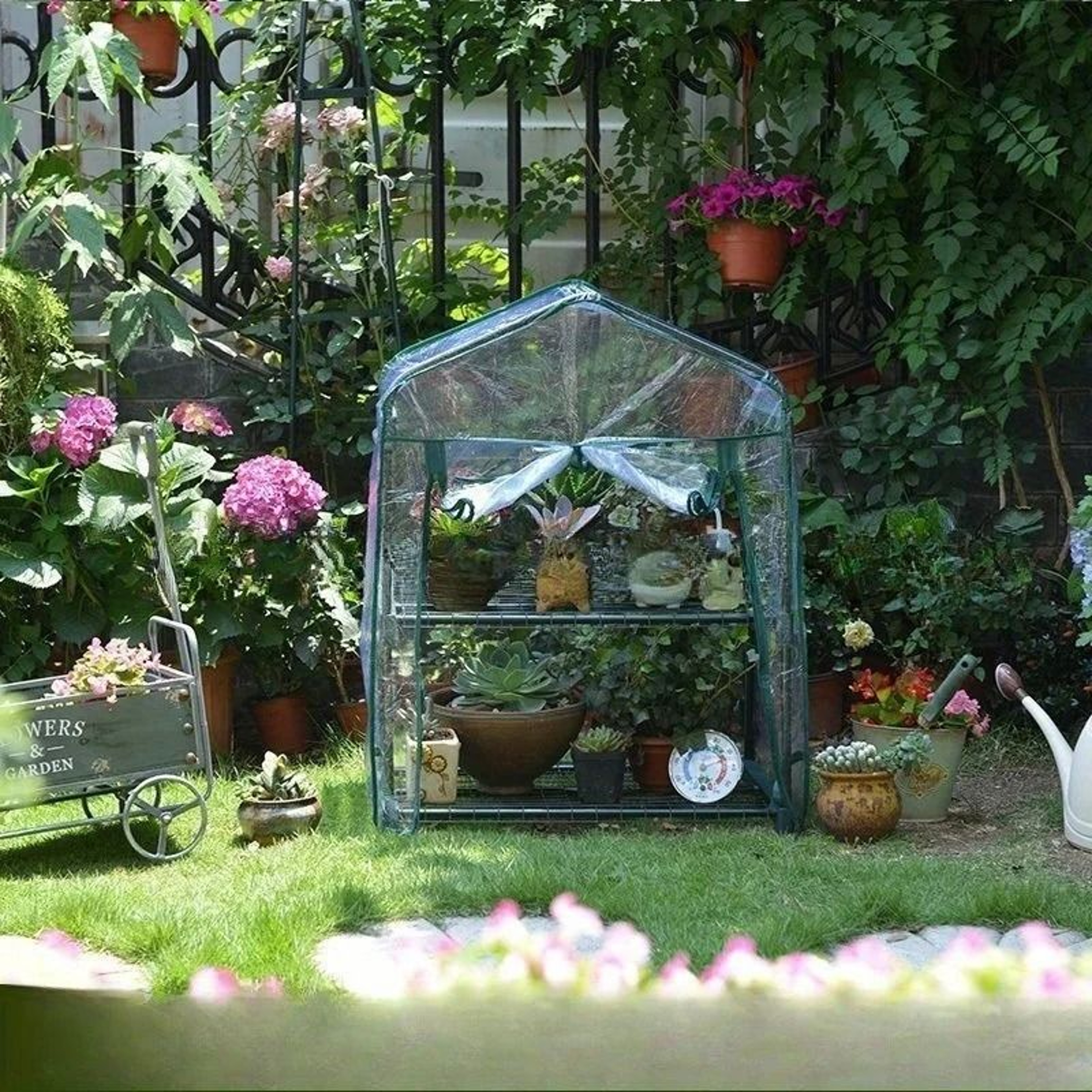 Transparent Plastic Greenhouse Cover 4