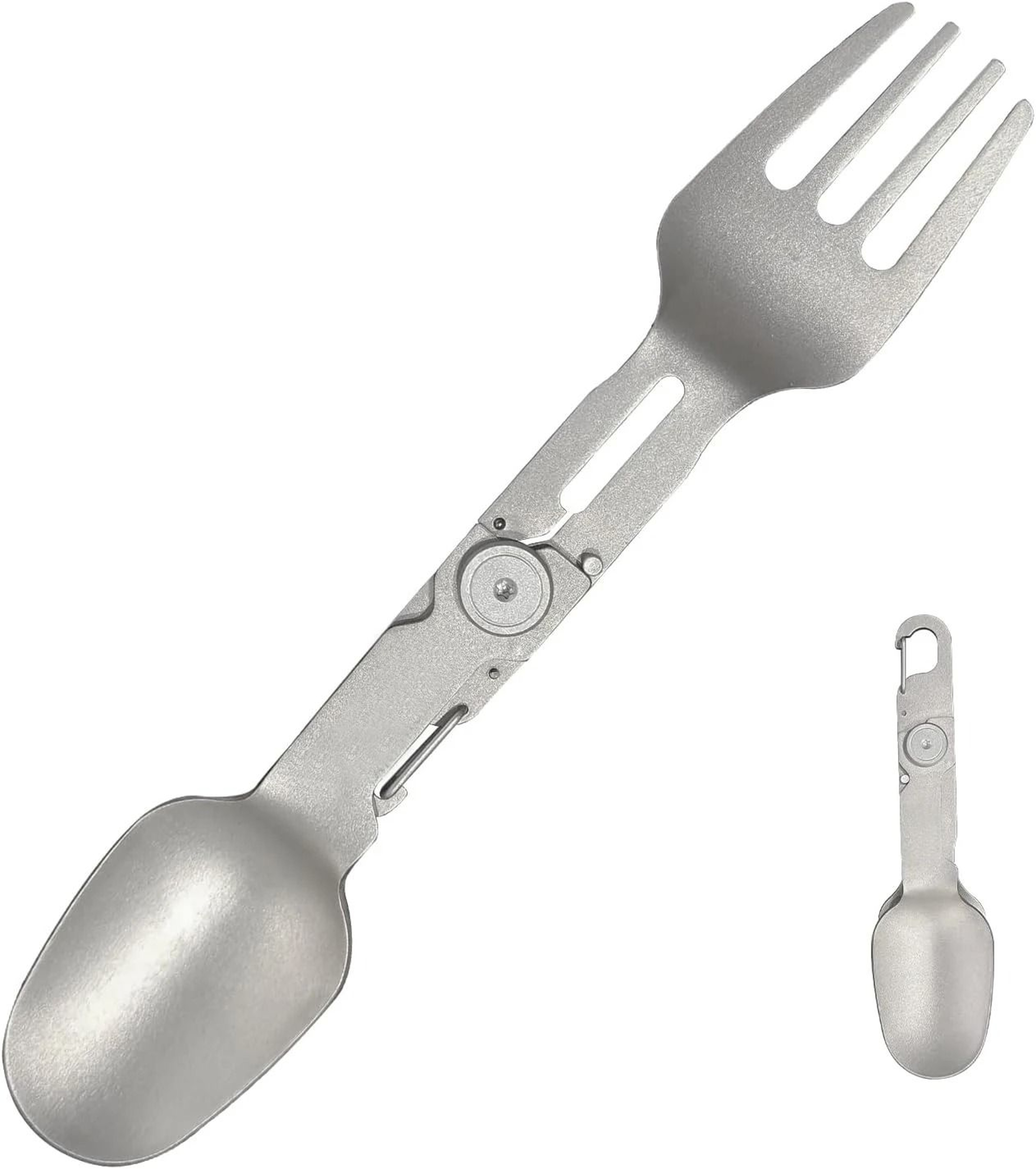 HighPerformance Pure Titanium Folding Tableware Combo 0
