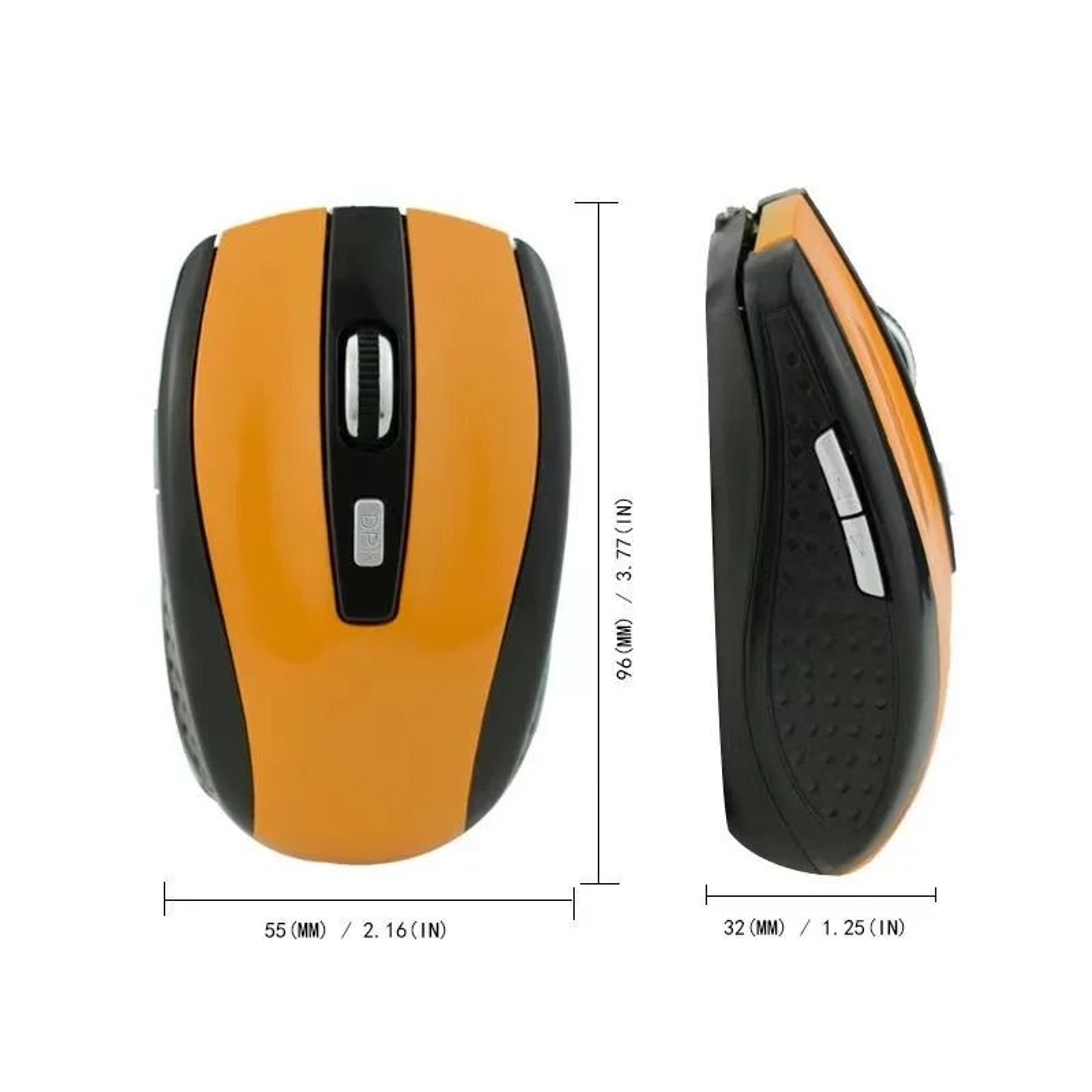 Ergonomic 24G Wireless Optical Mouse 4