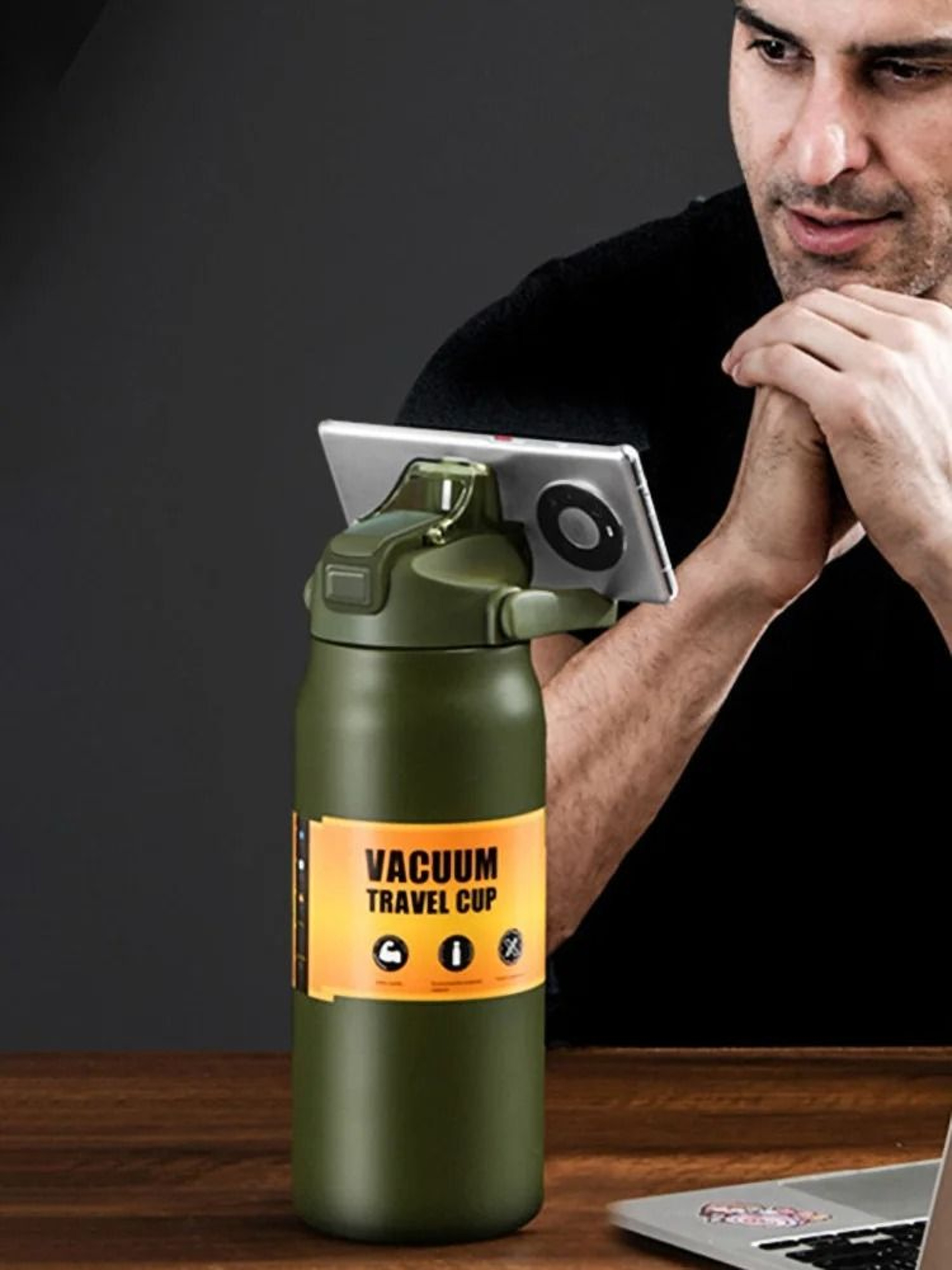 Outdoor Portable Stainless Steel Thermal Vacuum Flask 4