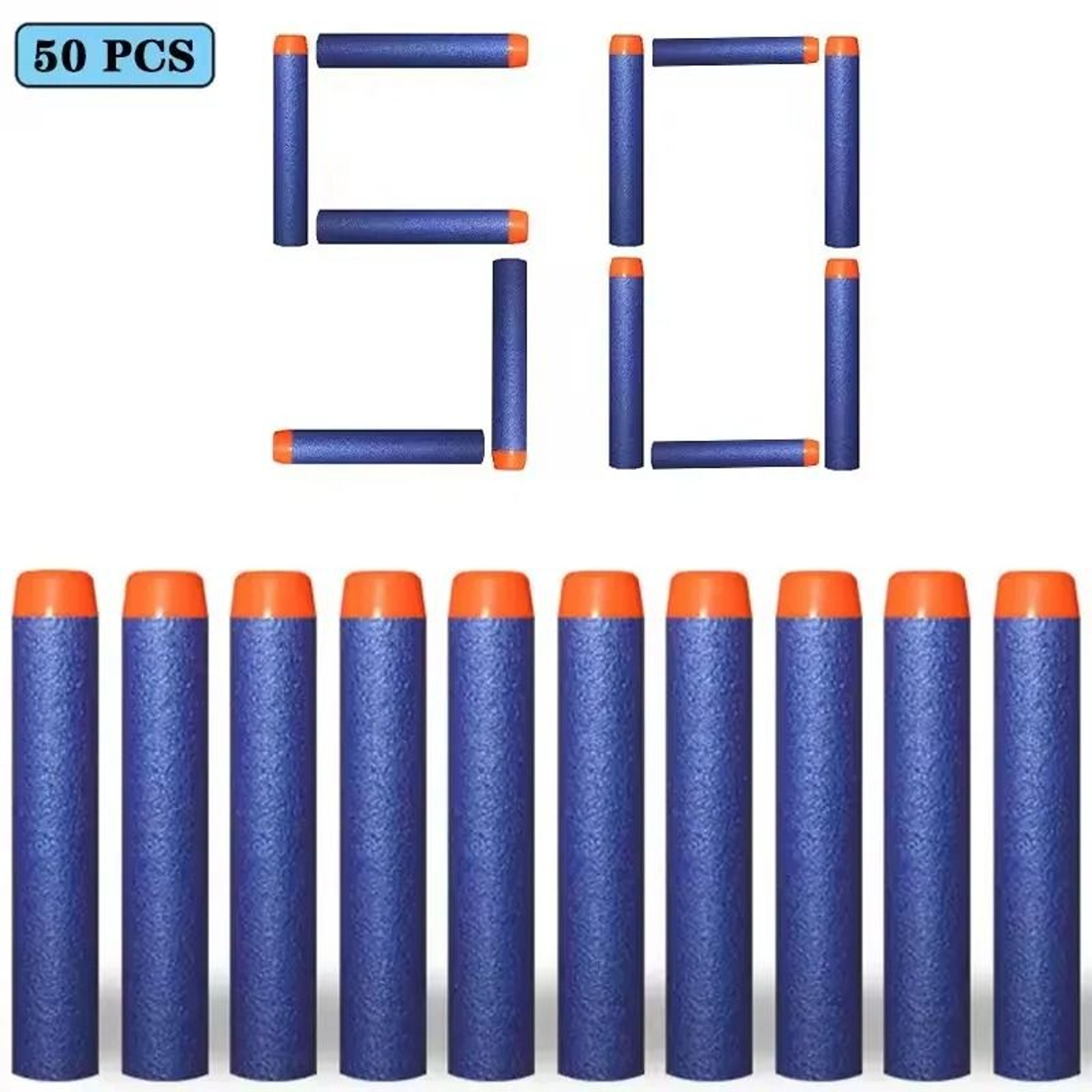 Refill Darts Bullets For Nerf NStrike Elite Series Blasters 6