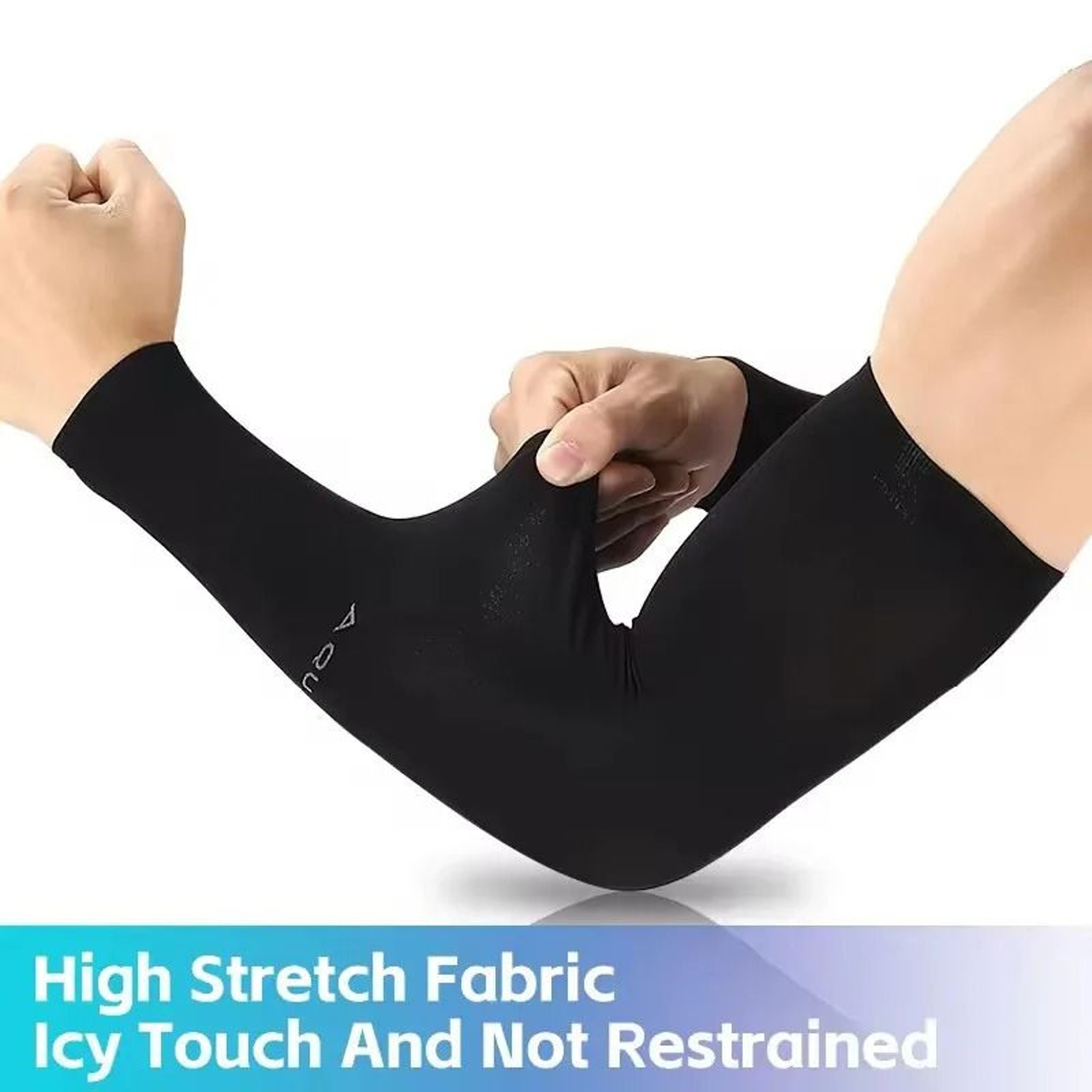 Ice Silk UV Protection Cooling Sports Arm Sleeves 3