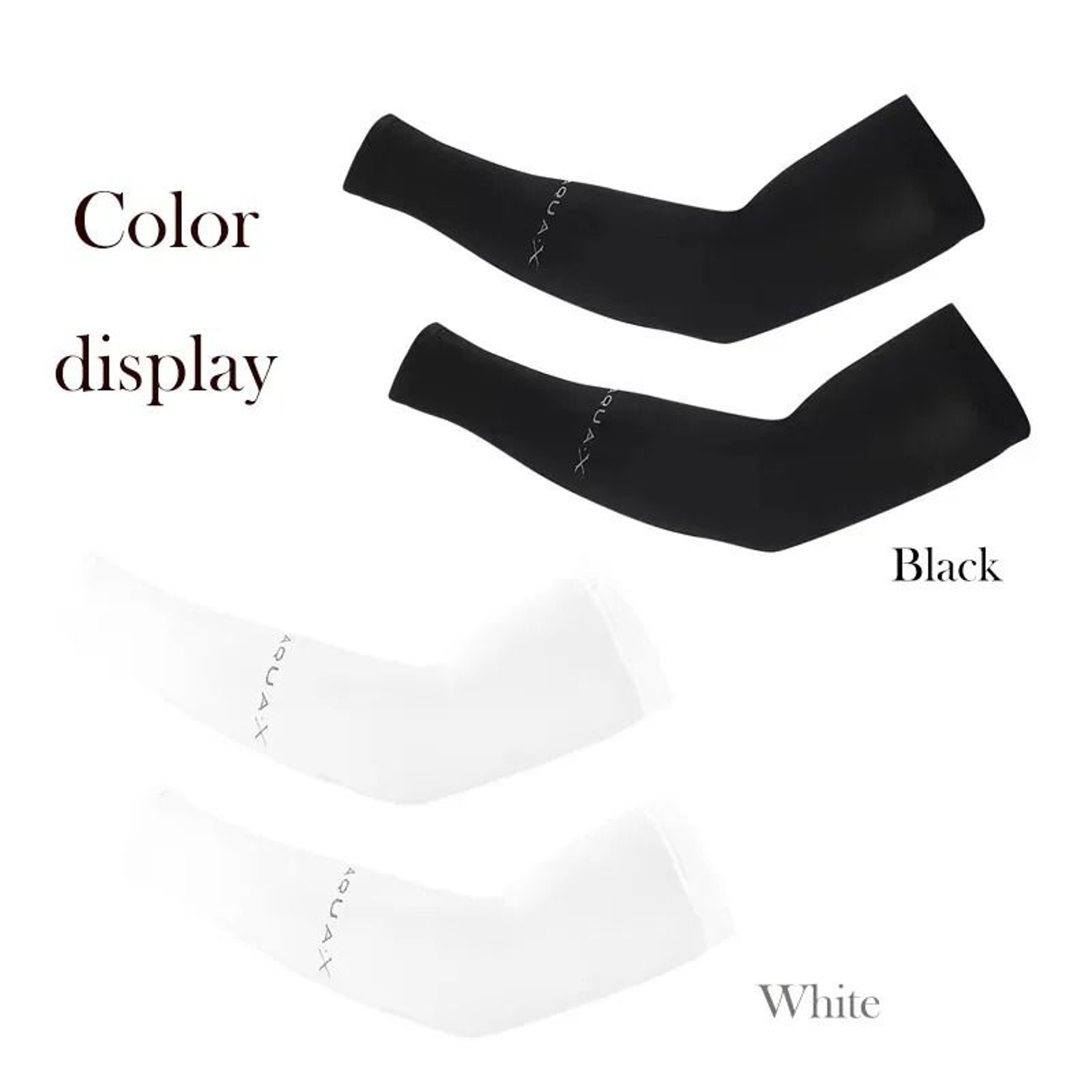 Ice Silk UV Protection Cooling Sports Arm Sleeves 4