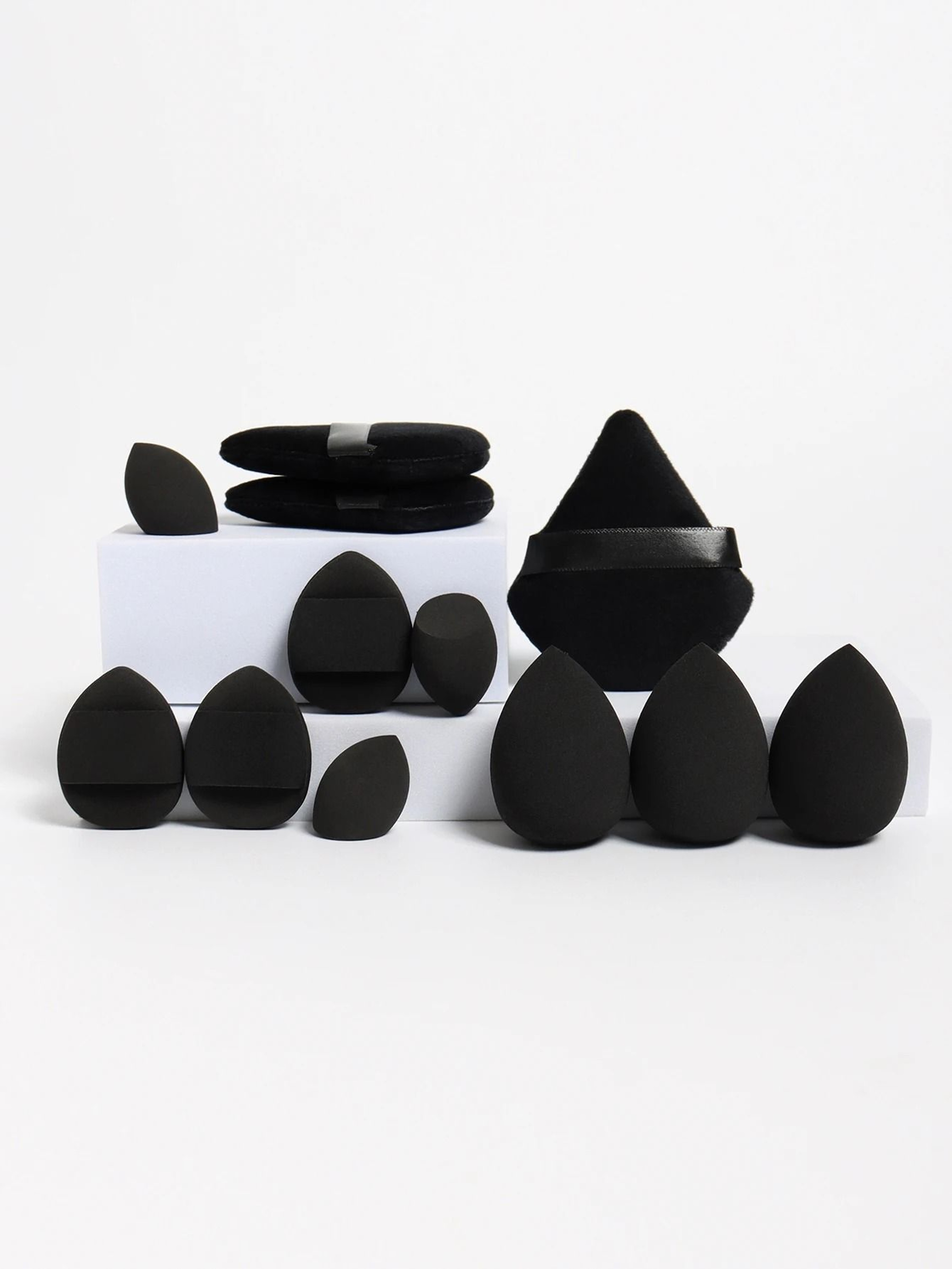 12Piece AllPurpose Makeup Sponge And Puff Set 14