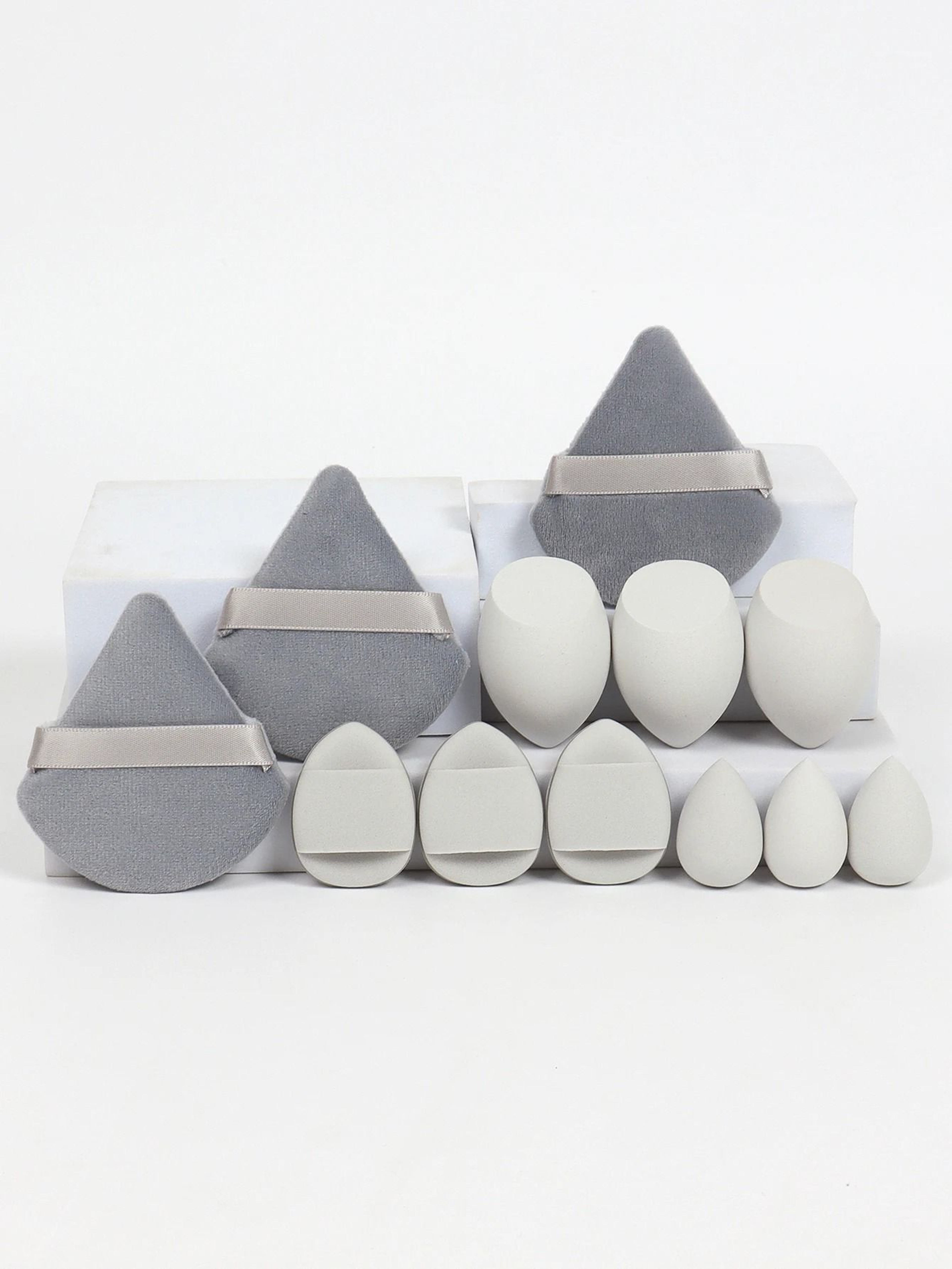 12Piece AllPurpose Makeup Sponge And Puff Set 19