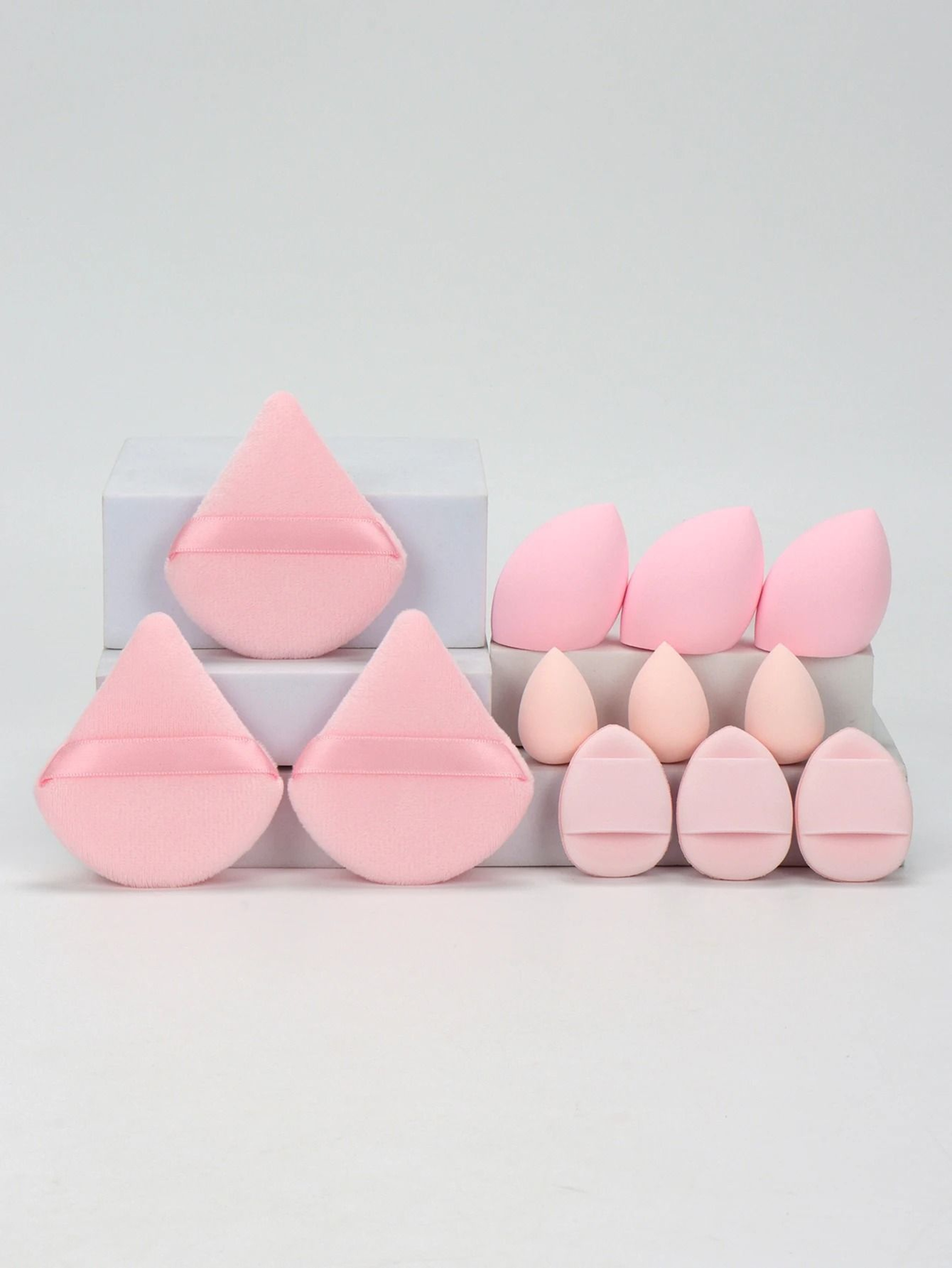 12Piece AllPurpose Makeup Sponge And Puff Set 20