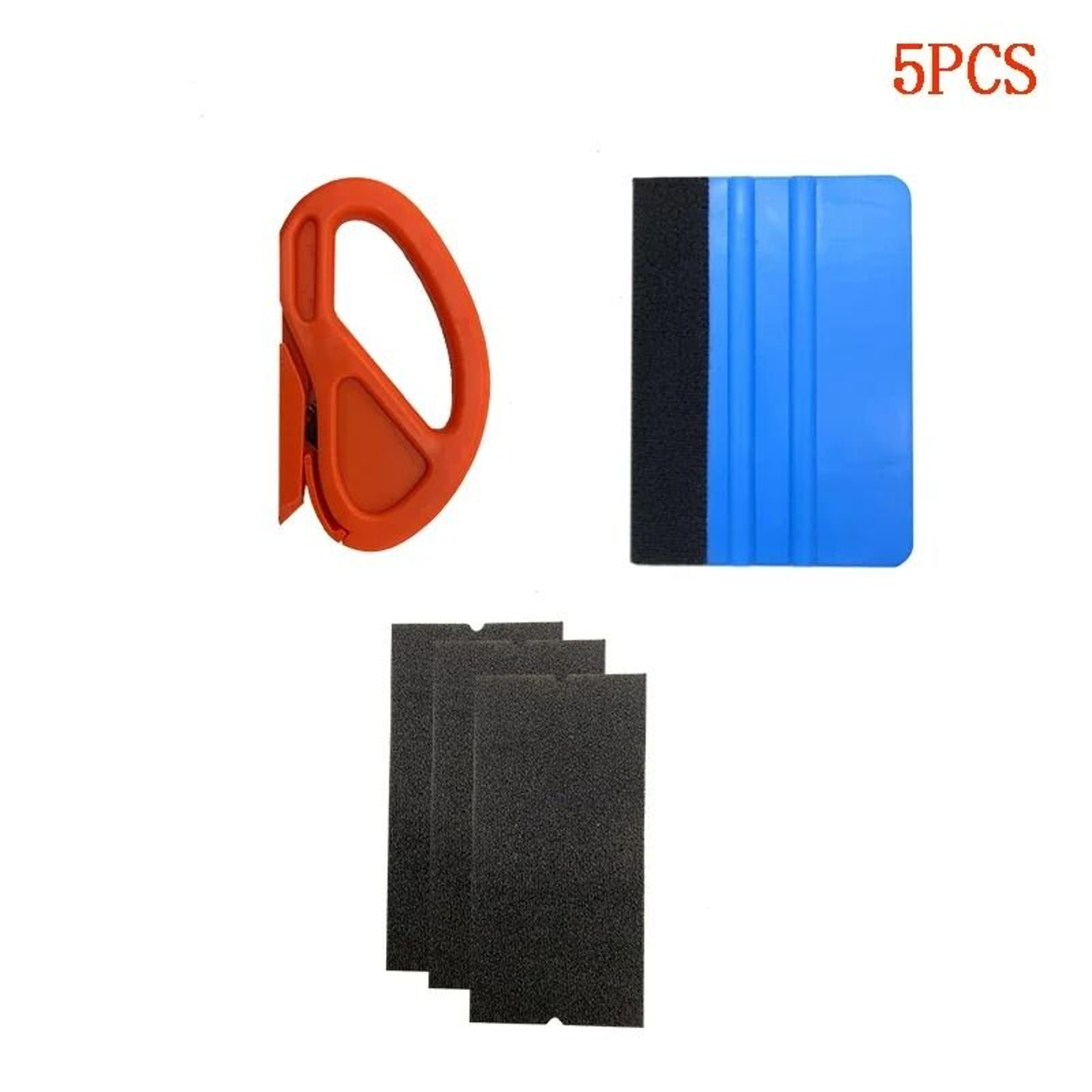 Professional Vehicle Vinyl Wrap And Window Tint Tool Kit 6