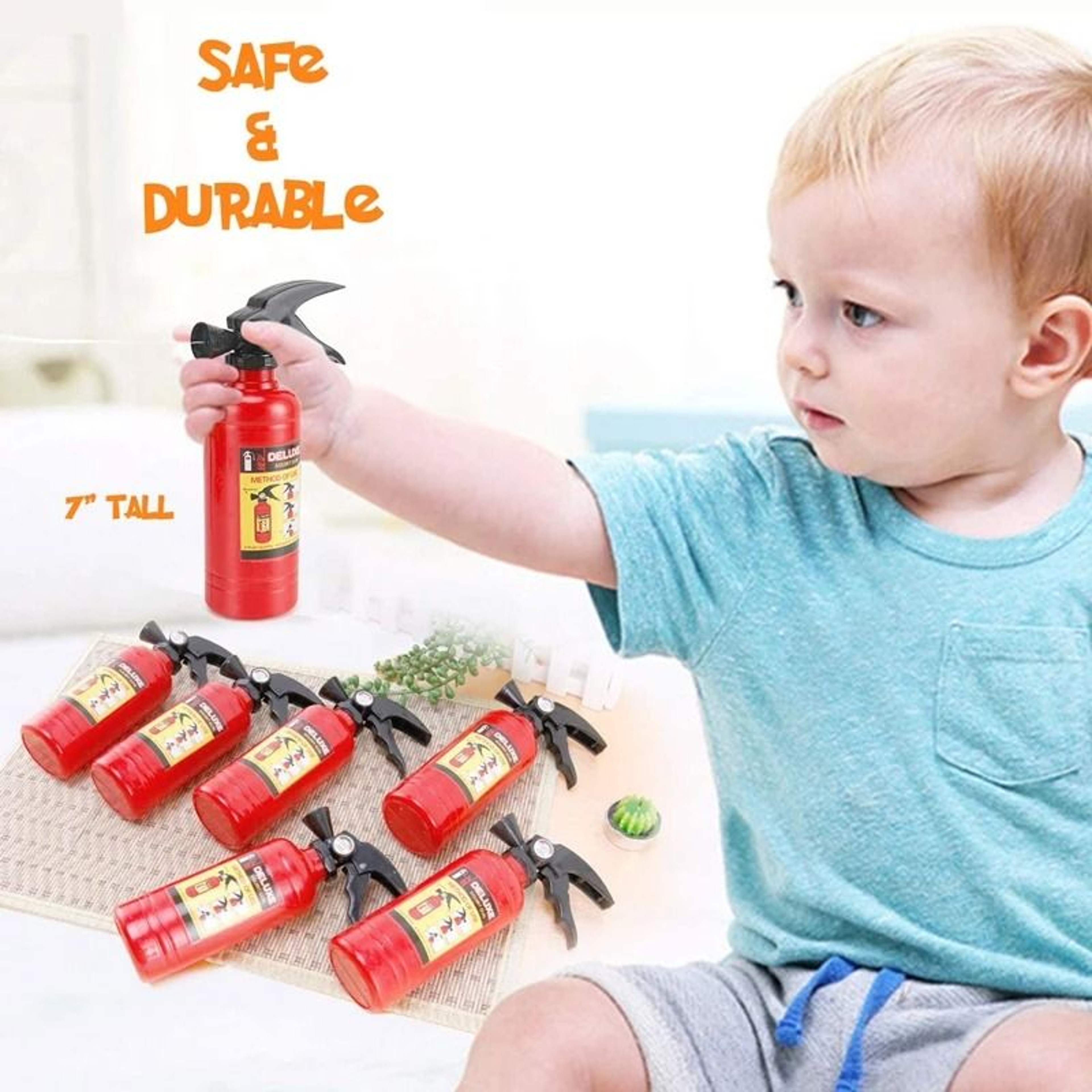Funny Mini Fire Extinguisher Water Guns With DualPack Spray Action 1