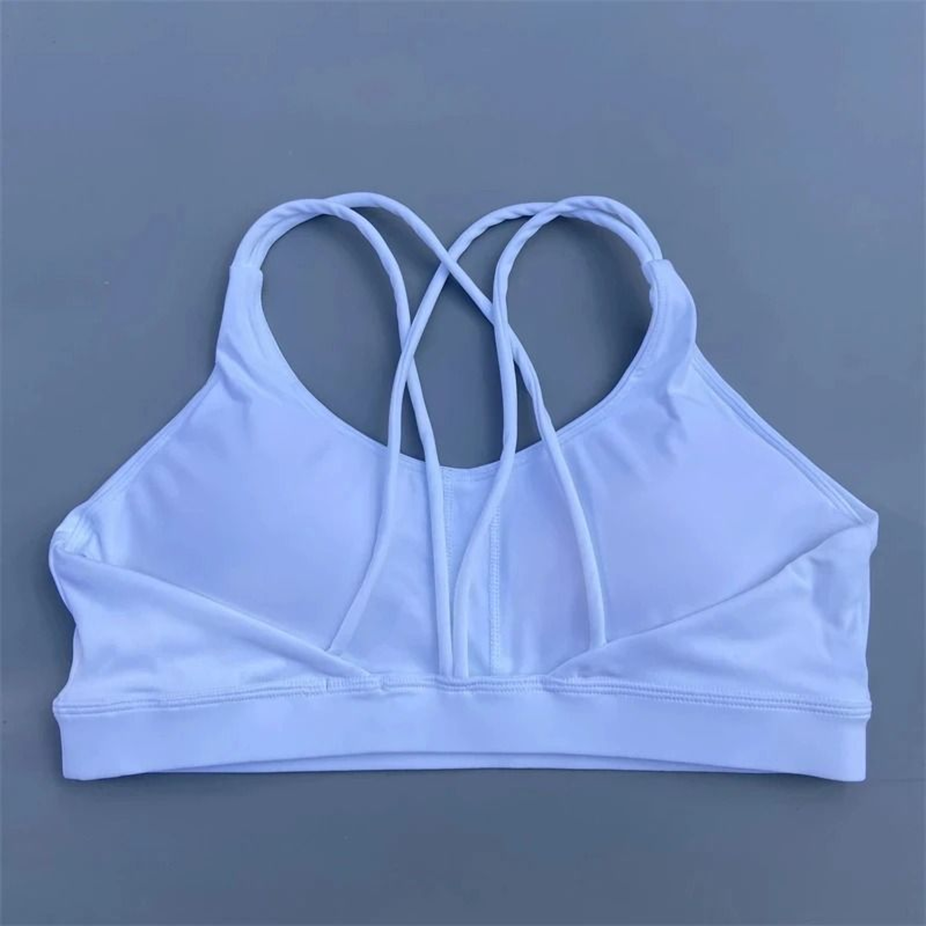 Solid Color Soft High Strength Womens Fitness Bra Tight Sport Top Comprehensive Training Gym Yoga U 9