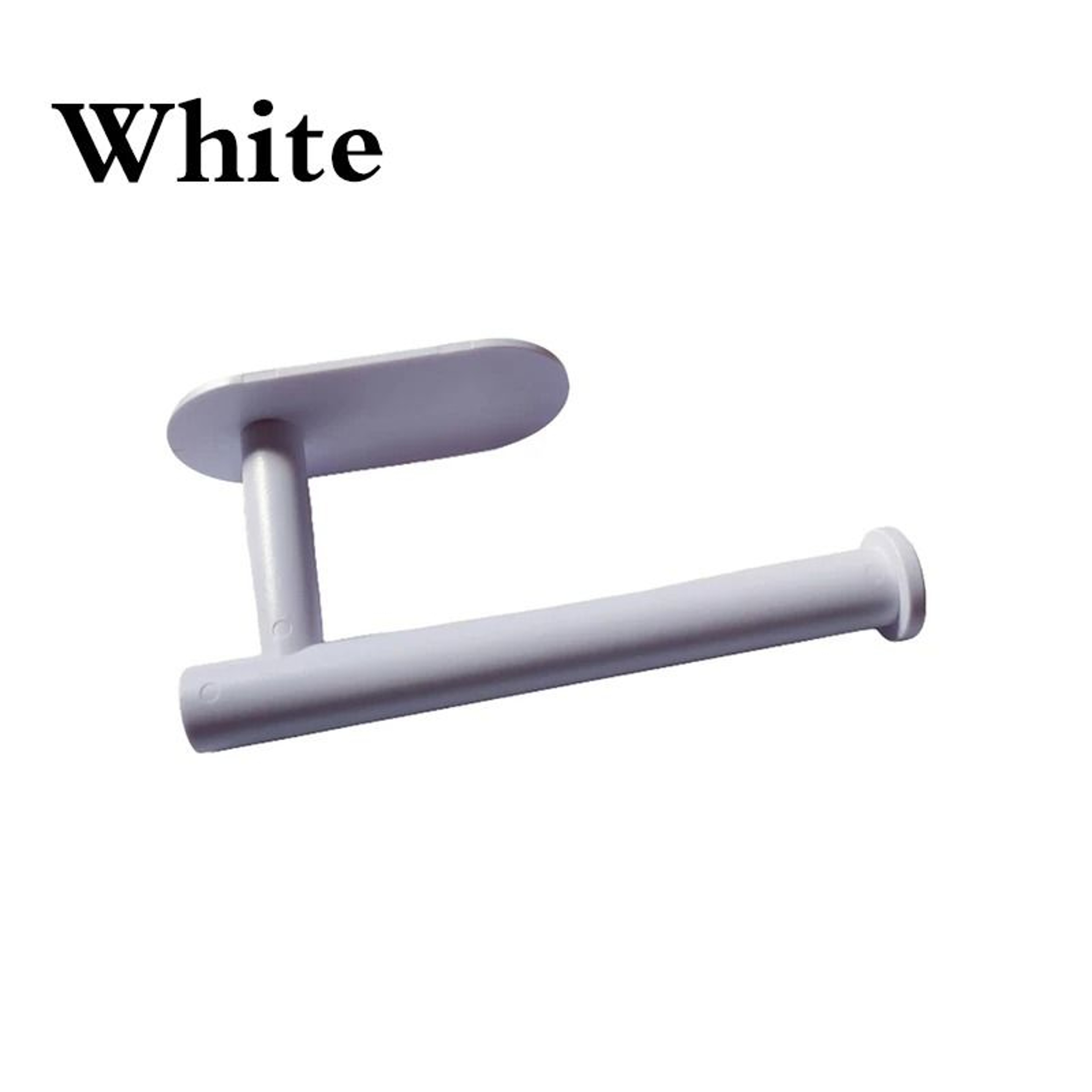 Kitchen Paper Towel Holder Adhesive Toilet Roll Tissue Dispenser Cabinet Storage 11