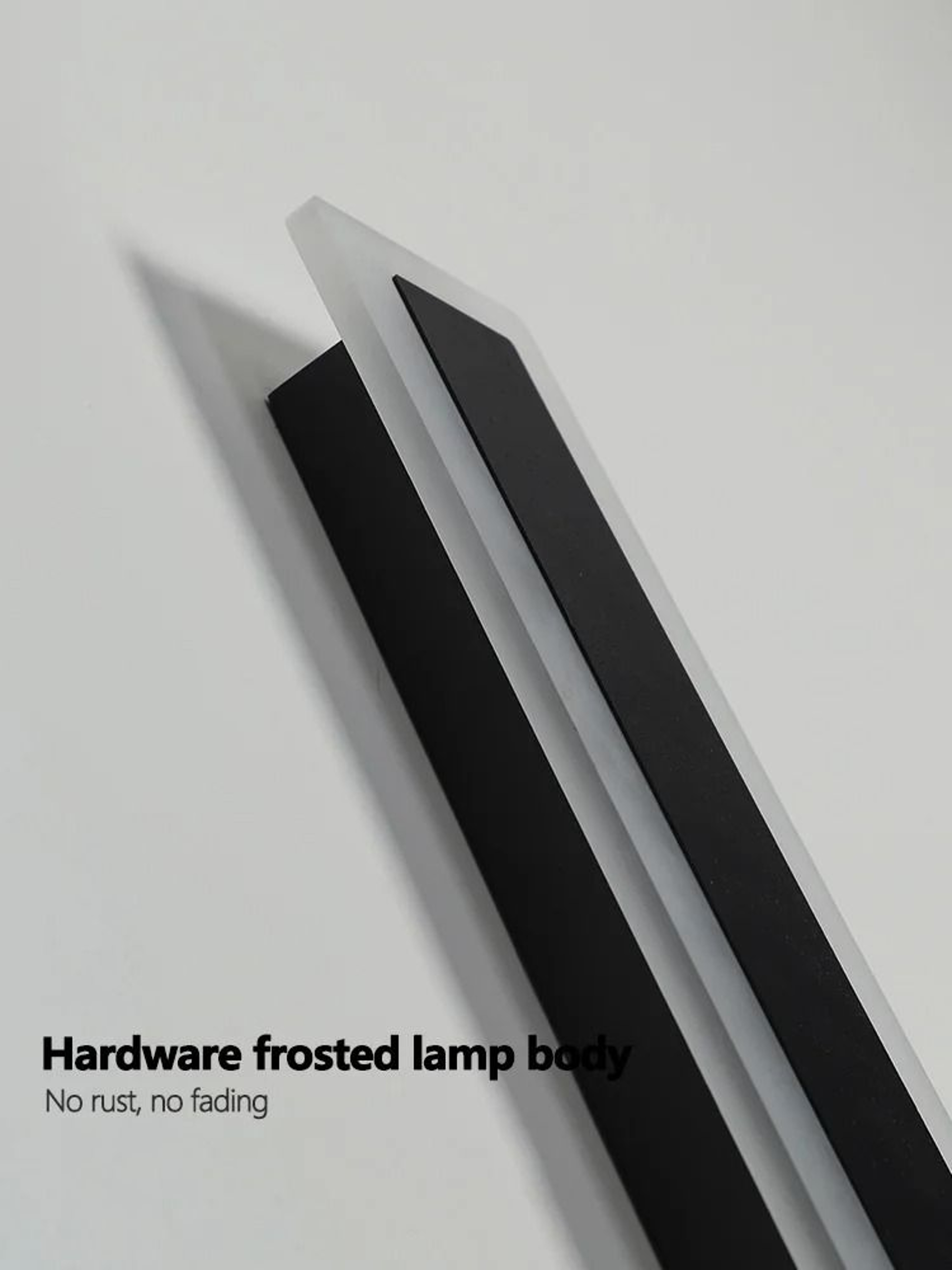 Modern Waterproof Outdoor Long Strip LED Wall Lamp IP65 Aluminum Garden Sconce 4
