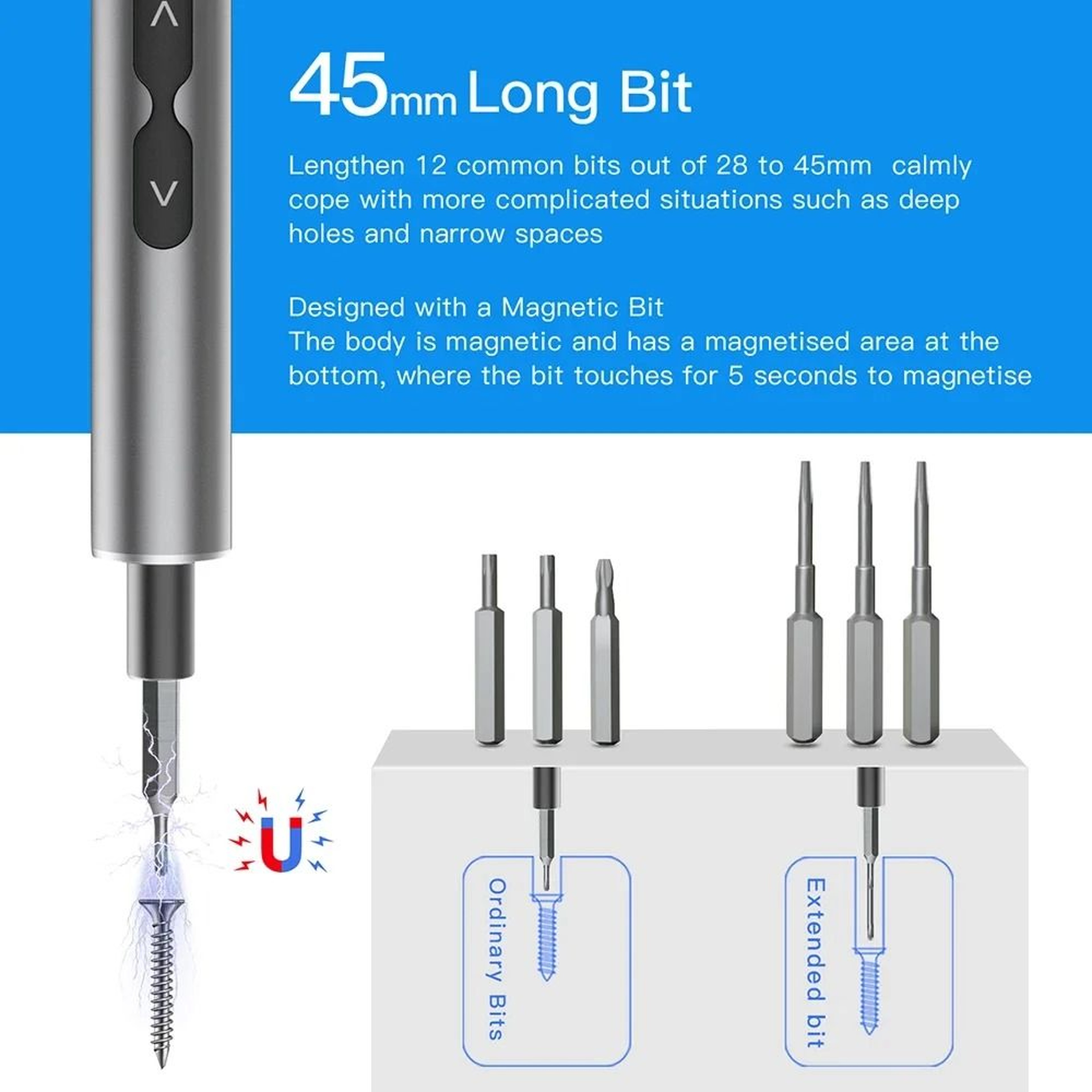 626 In 1 Precision Electric Screwdriver Set Power Tool Kit For Mobile Repair 3