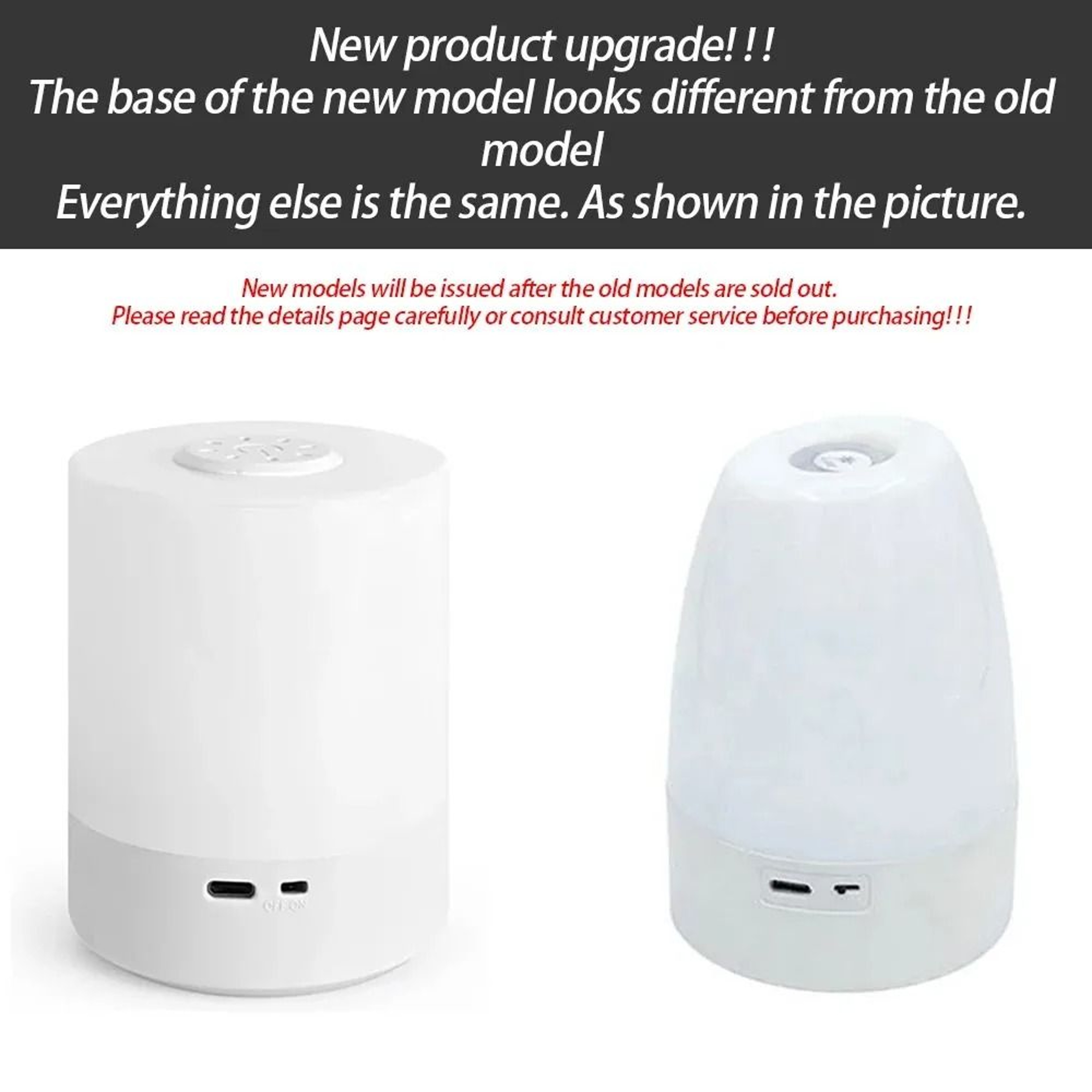 Touch Bedside Night Lamp  3Mode Dimmable USB Charging Ambient Light For Kids 2