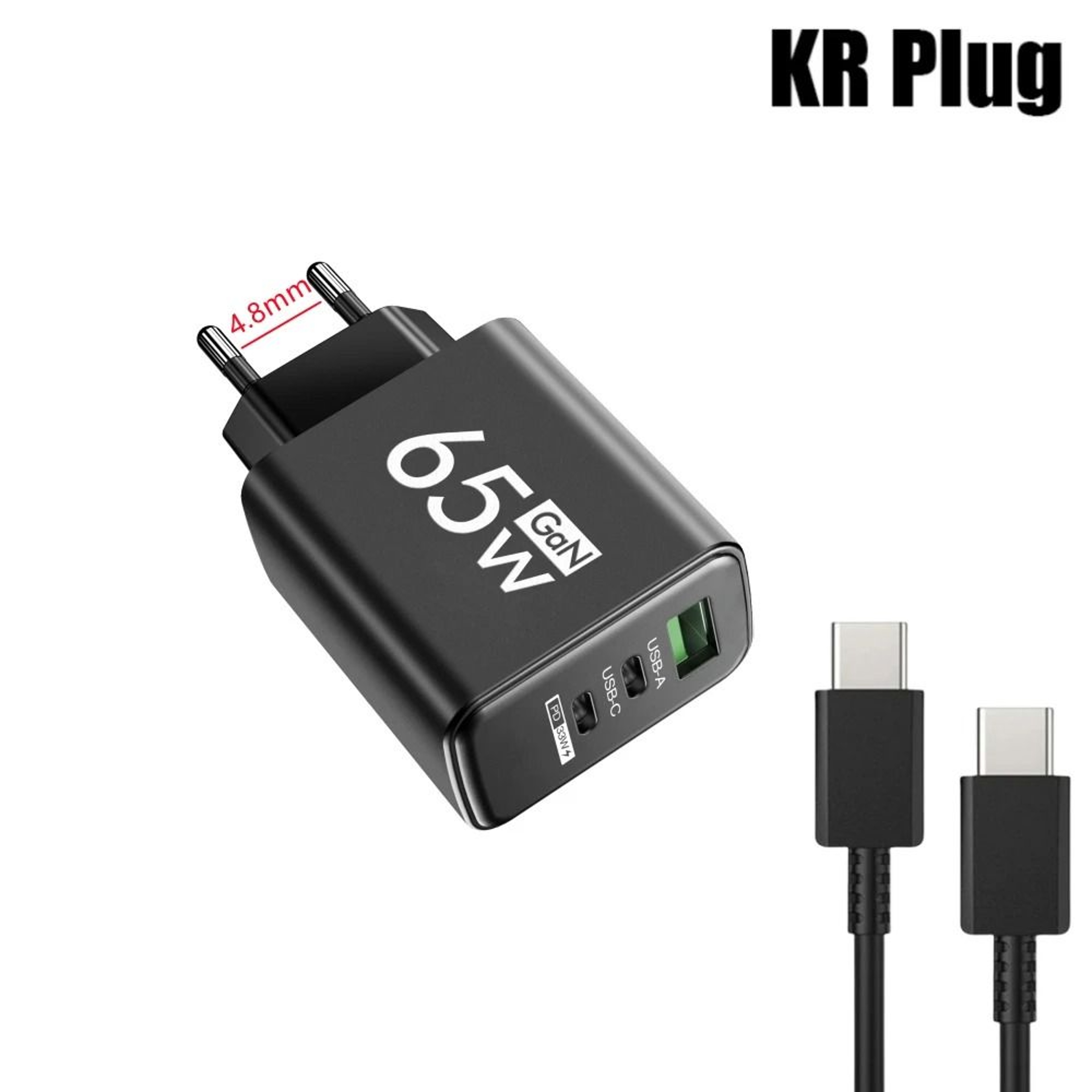 3Port MultiPlug USB  TypeC PD Fast Charger  Quick Charge Adapter For IPhone 16 Samsung And Huawei 13