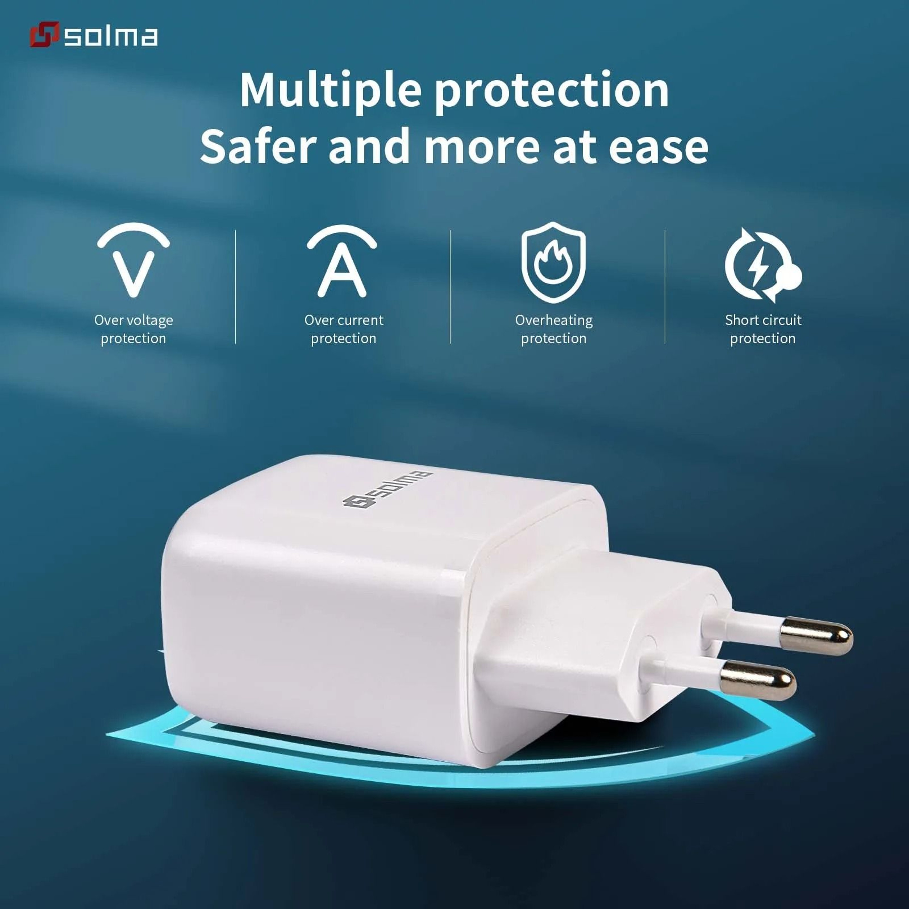 2Pack QC 30 Fast Charger Set  Universal USB Wall Adapter With EU  UK Plug Options For Mobile Phones 7