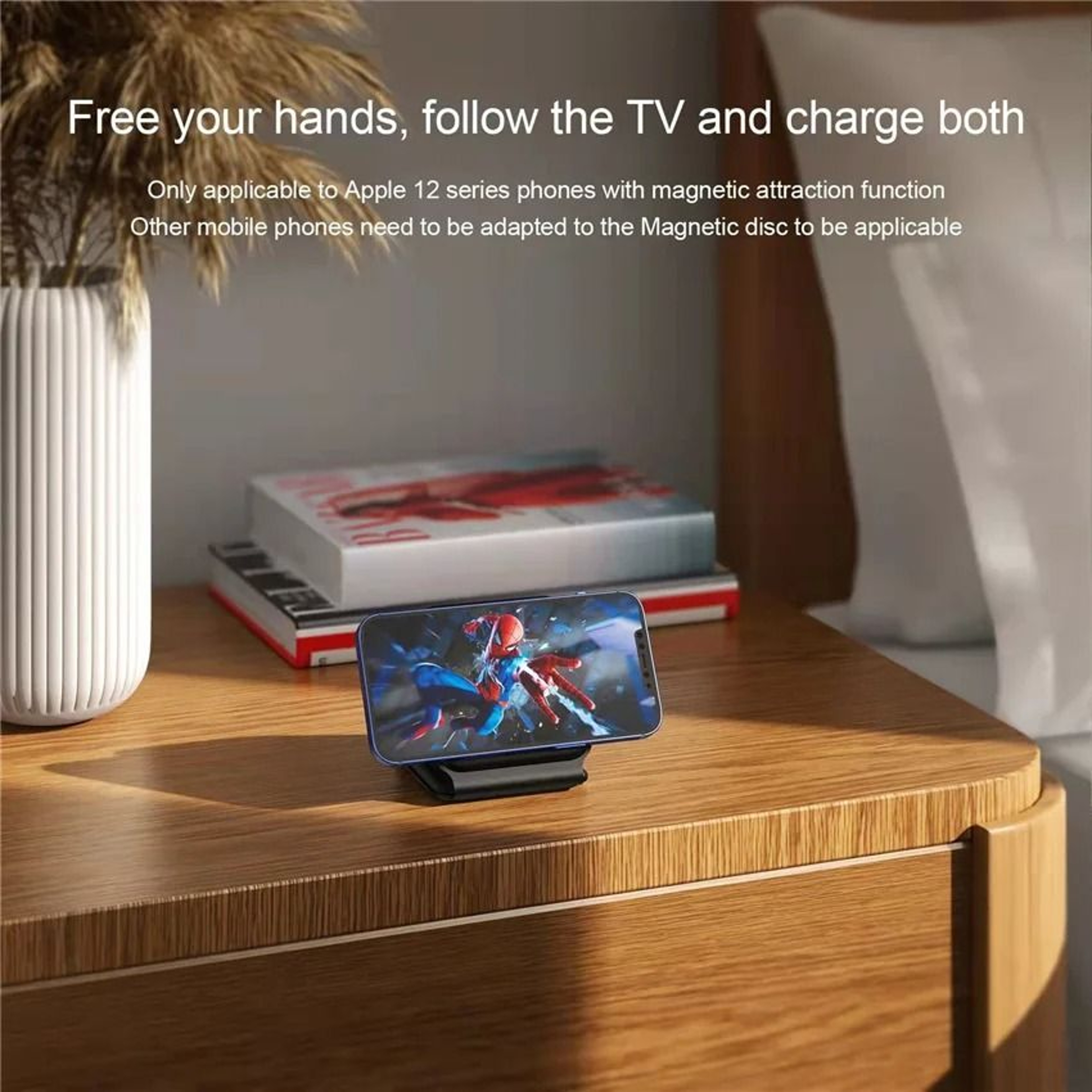 100W 3in1 Magnetic Portable Wireless Charger  HighSpeed Power Pad For IPhone 14 Apple Watch  AirPod 2