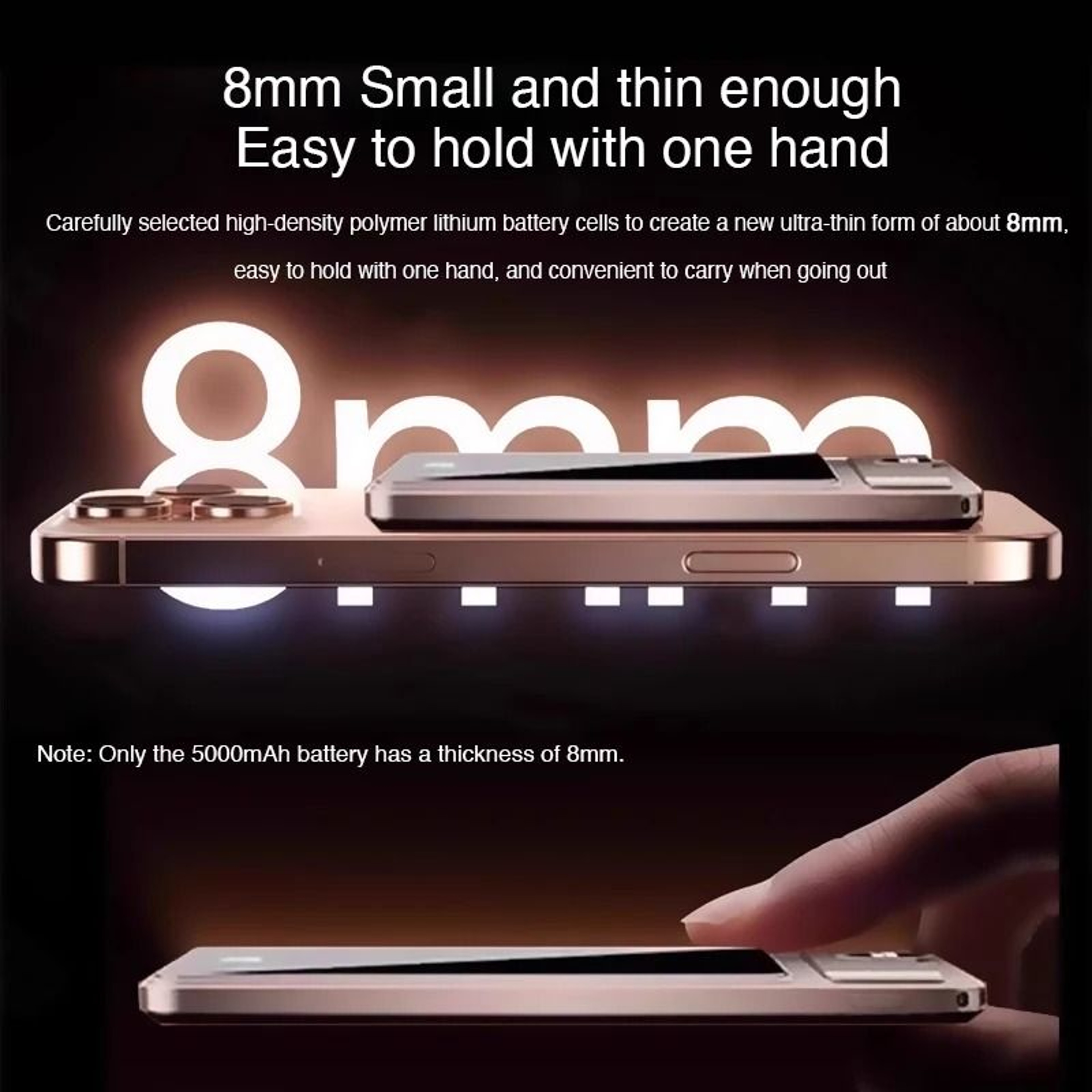 10000mAh UltraSlim Magnetic Power Bank  20W PD Wireless Fast Charger For IPhone Samsung  IWatch 3