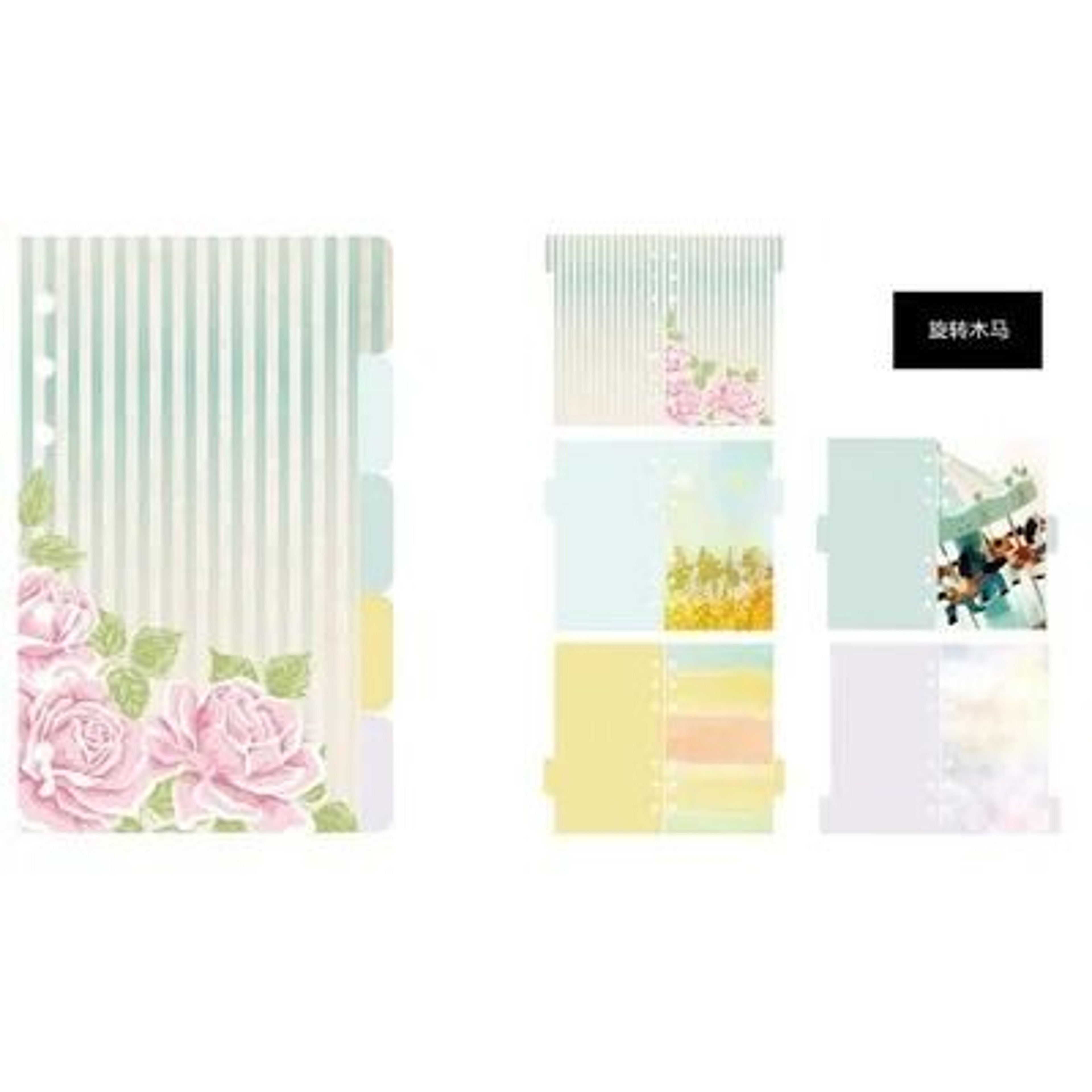 Laser Holographic Binder Notebook  A5A6A7 Planner Organizer  Journal Sketchbook For Office And Scho 19