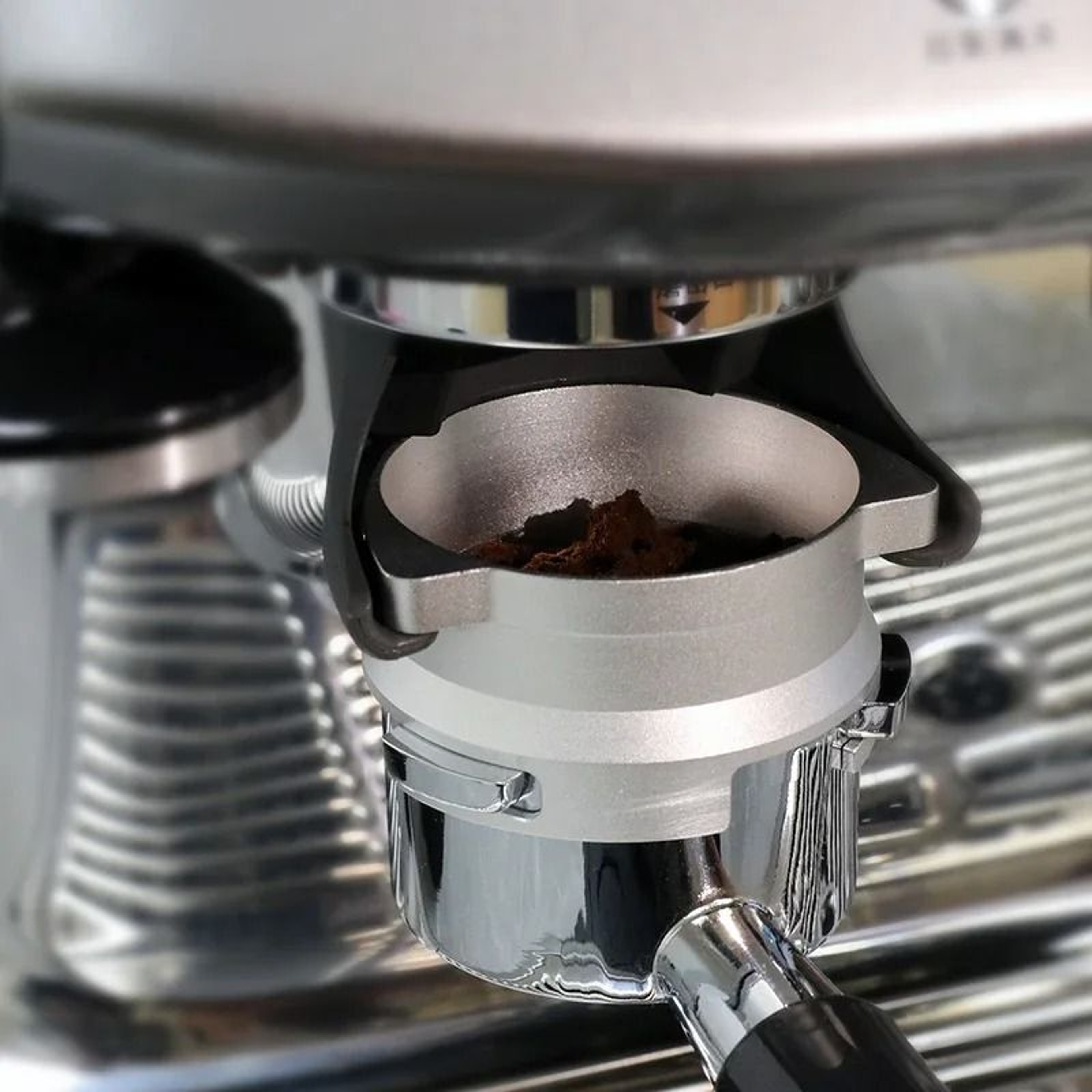 Aluminum 54mm Espresso Dosing Funnel  Precision Ring For Breville And Sage 8 Series Portafilters 5