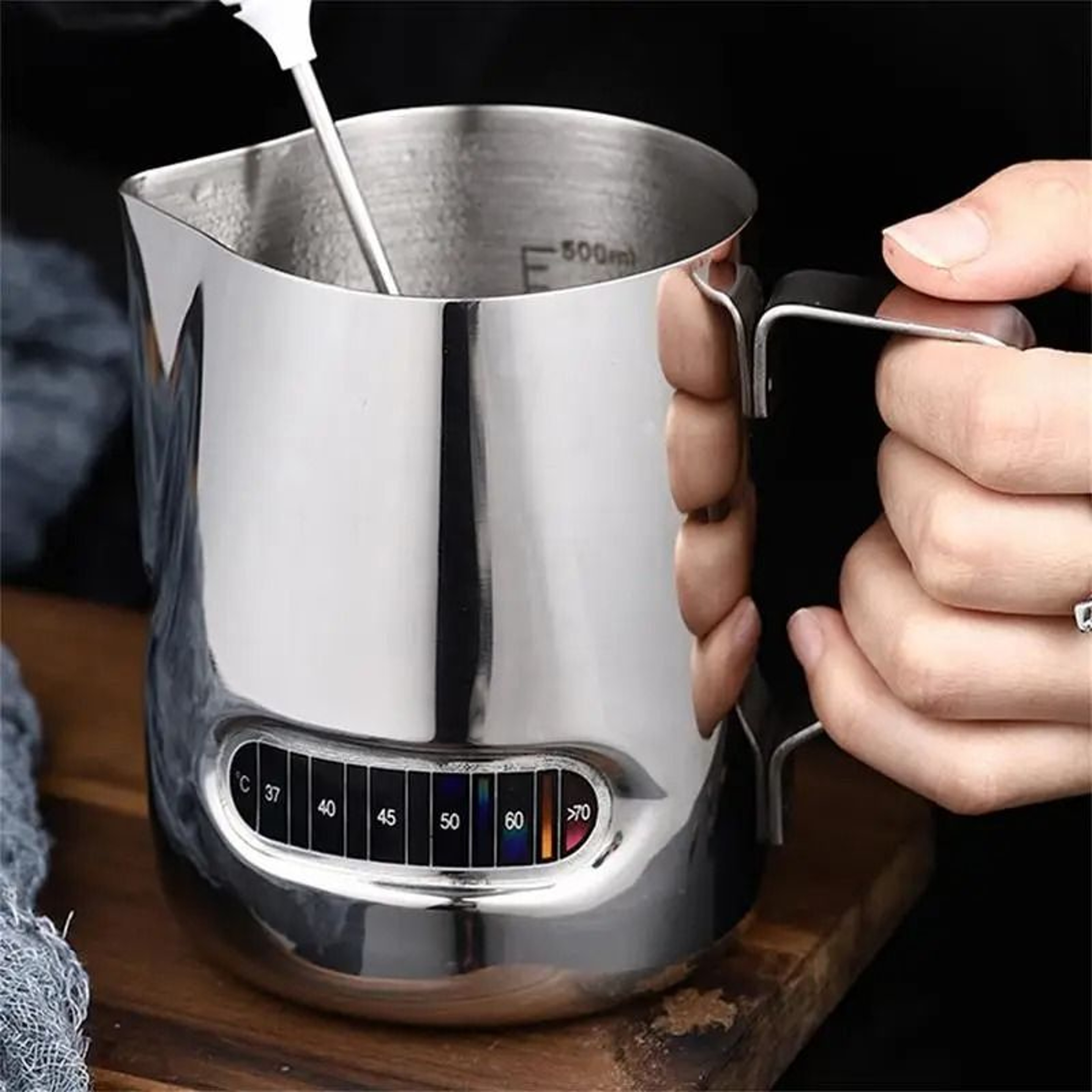 Universal ColorChanging Thermometer Stickers  Waterproof Discoloration Temperature Tester For Coffe 2