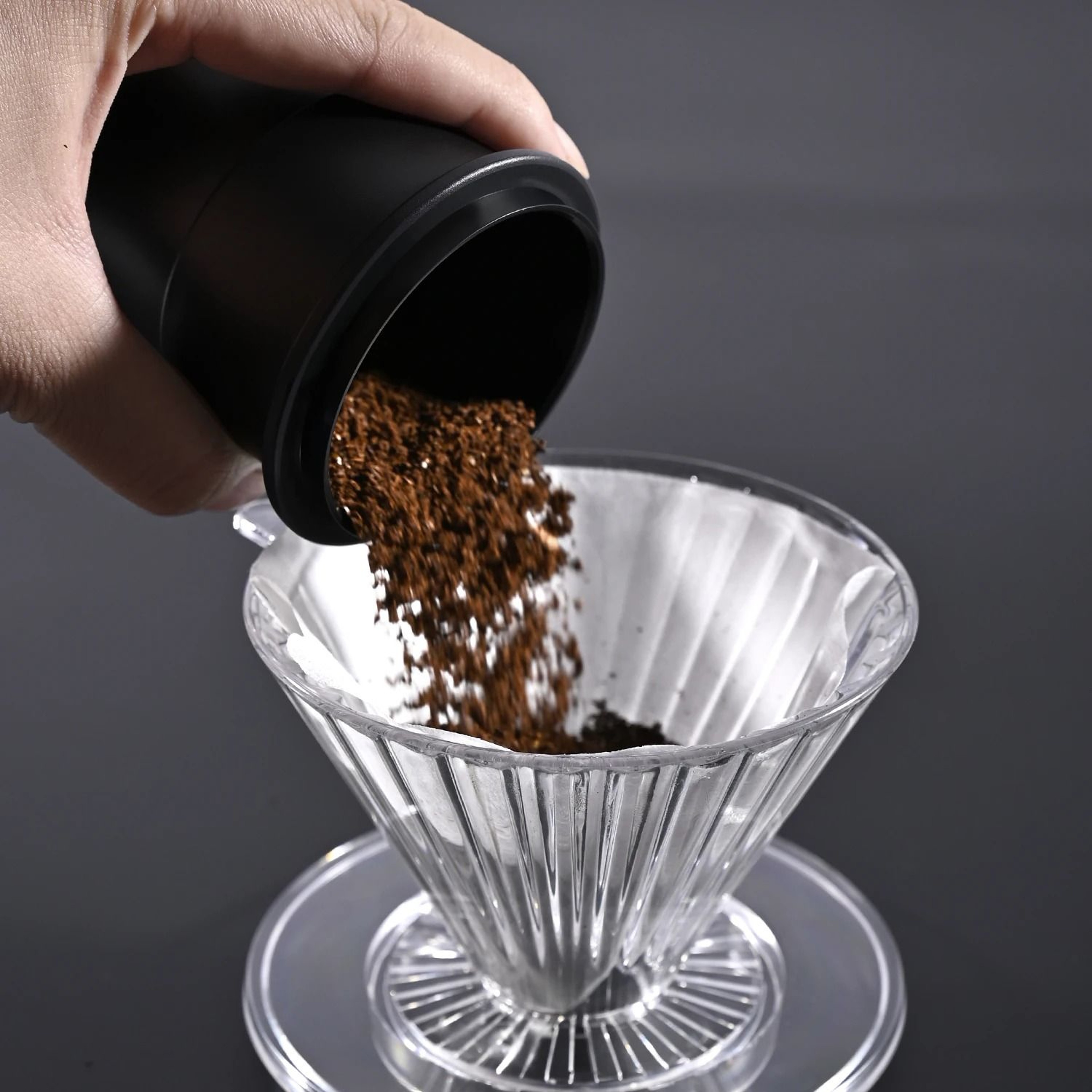 Professional 58mm Espresso Dosing Cup  Precision Portafilter Powder Cup For Barista Extraction 3