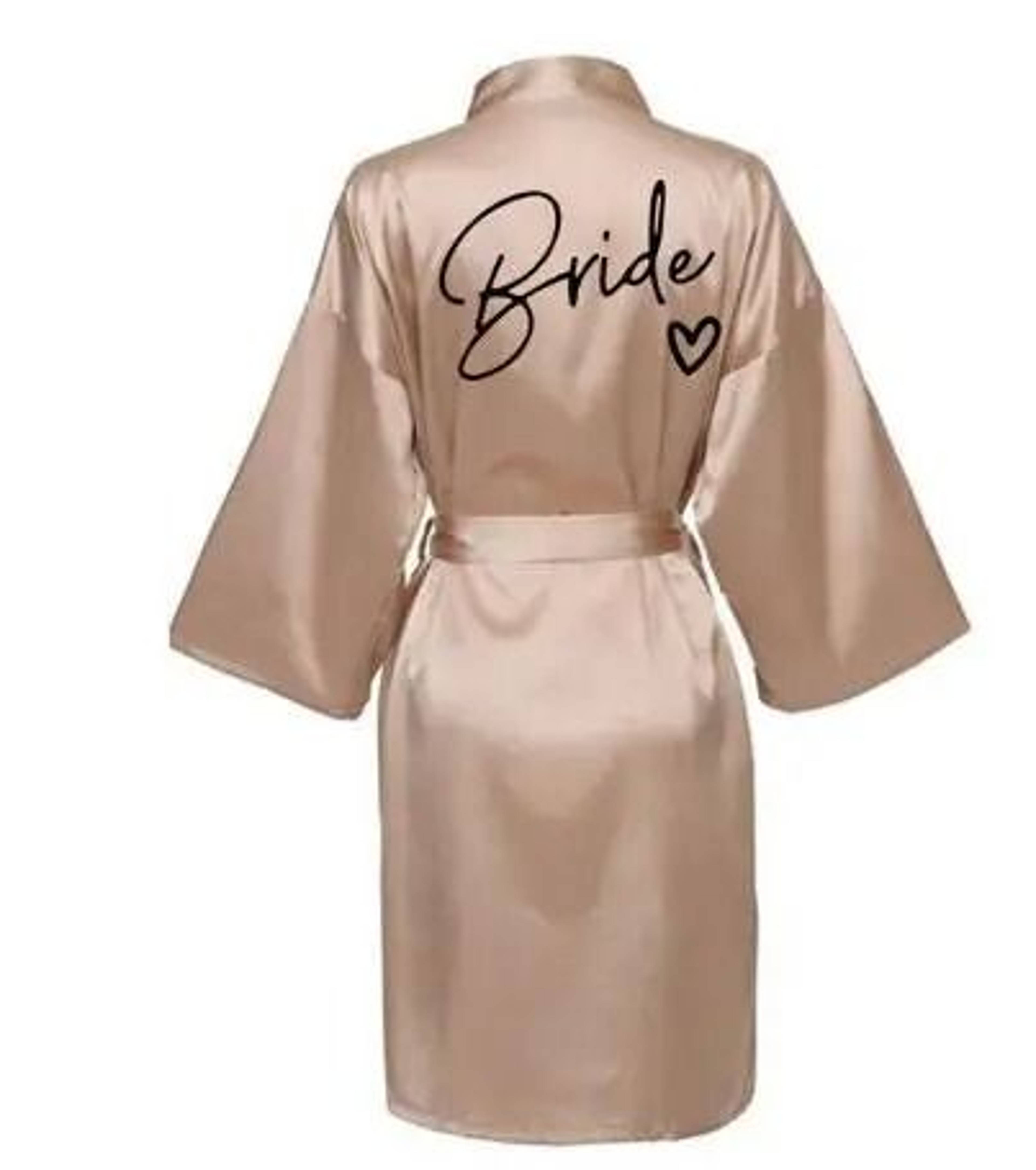 Wedding Party Team Bride Robe  Professional Satin Kimono Pajamas  Bridesmaid Bathrobe SP003 10