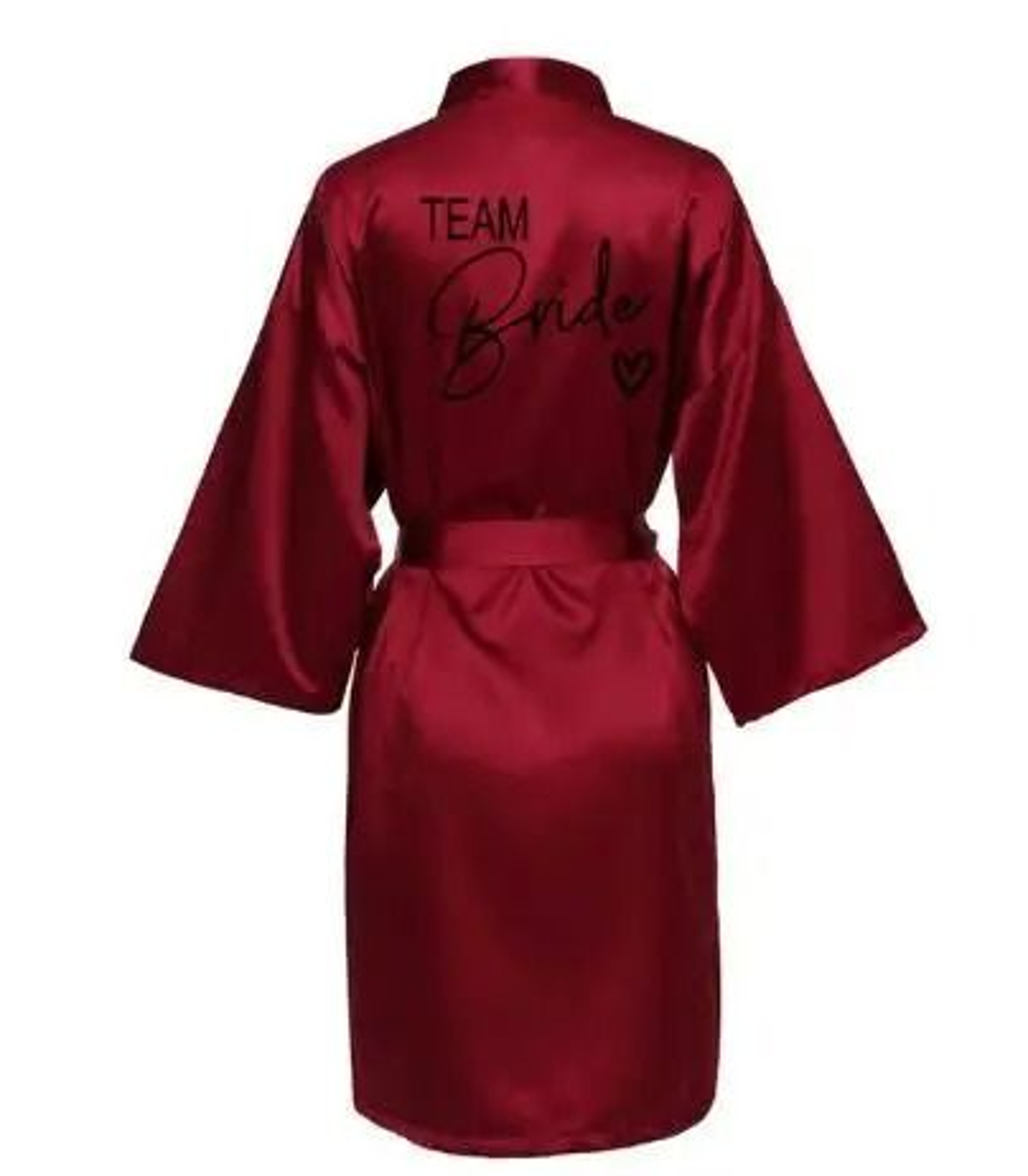 Wedding Party Team Bride Robe  Professional Satin Kimono Pajamas  Bridesmaid Bathrobe SP003 13