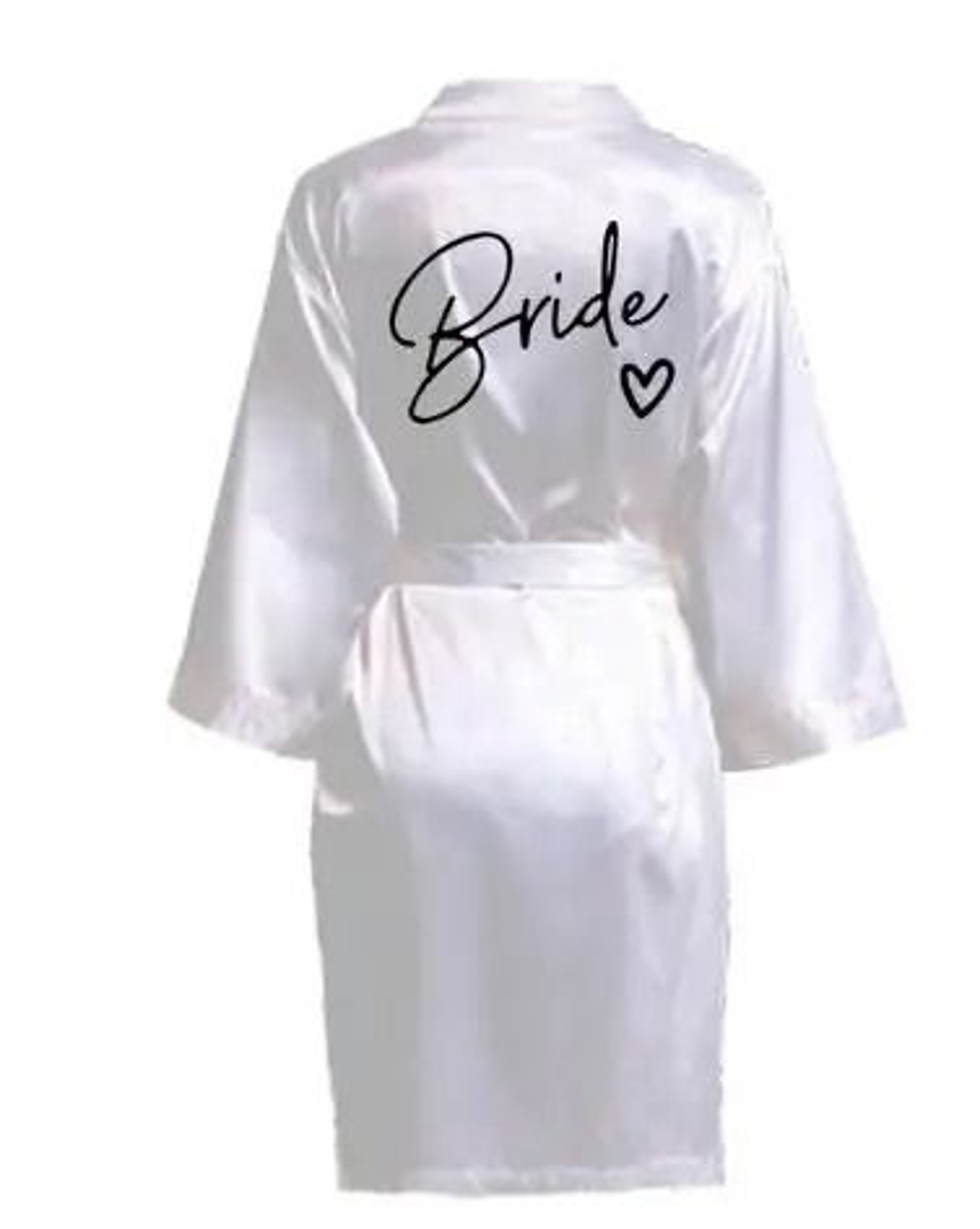 Wedding Party Team Bride Robe  Professional Satin Kimono Pajamas  Bridesmaid Bathrobe SP003 2