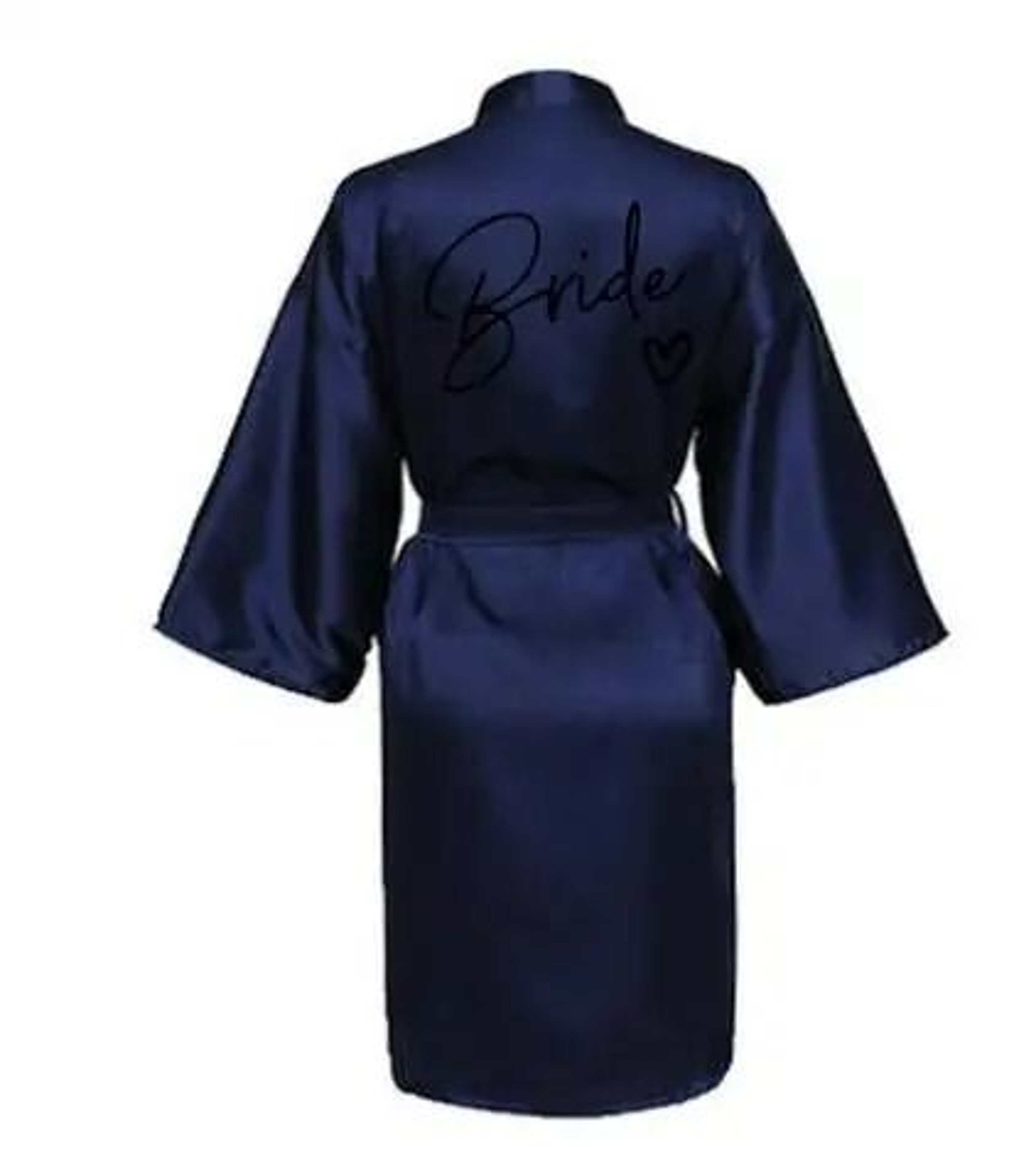 Wedding Party Team Bride Robe  Professional Satin Kimono Pajamas  Bridesmaid Bathrobe SP003 4