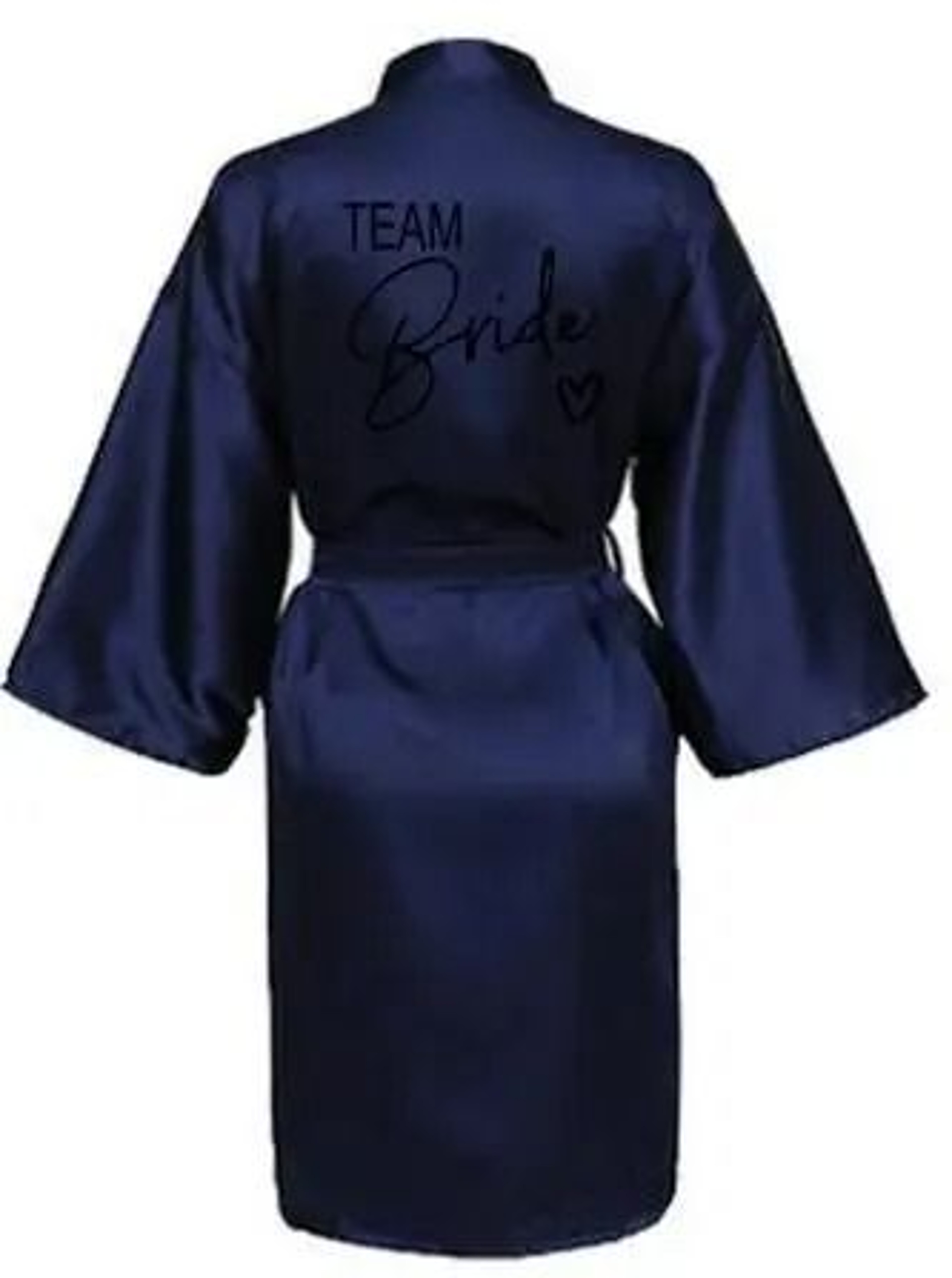 Wedding Party Team Bride Robe  Professional Satin Kimono Pajamas  Bridesmaid Bathrobe SP003 8