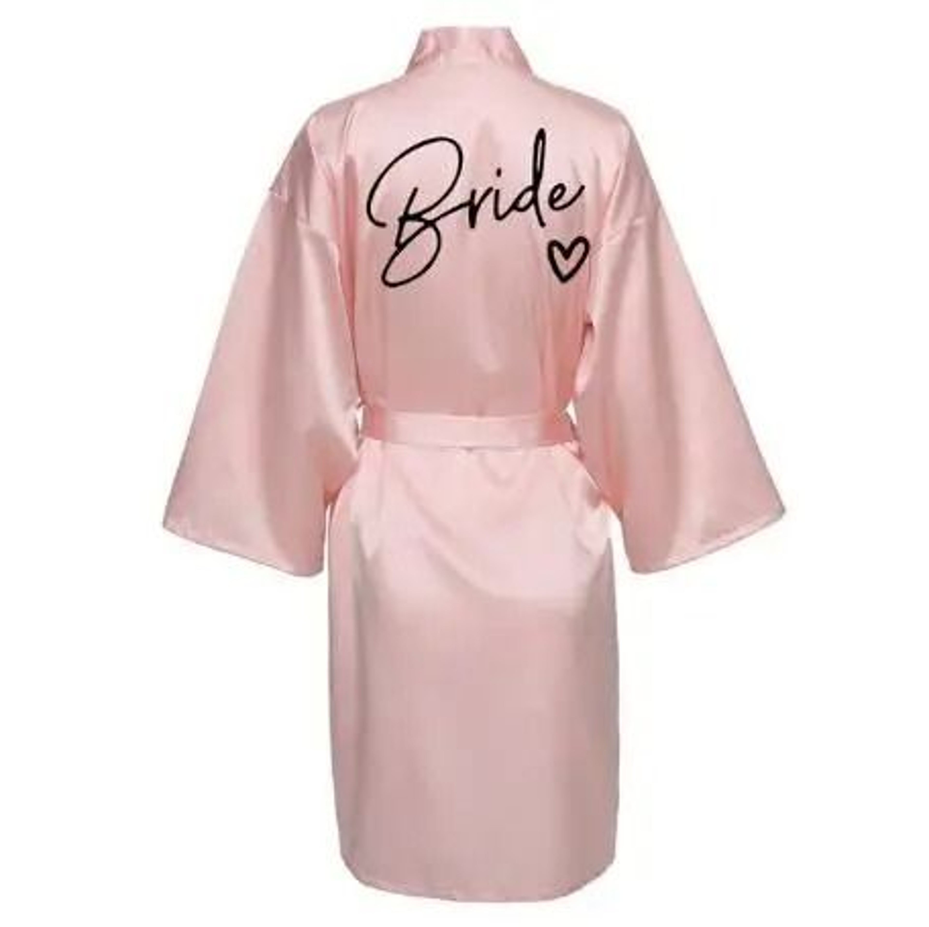 Wedding Party Team Bride Robe  Professional Satin Kimono Pajamas  Bridesmaid Bathrobe SP003 15
