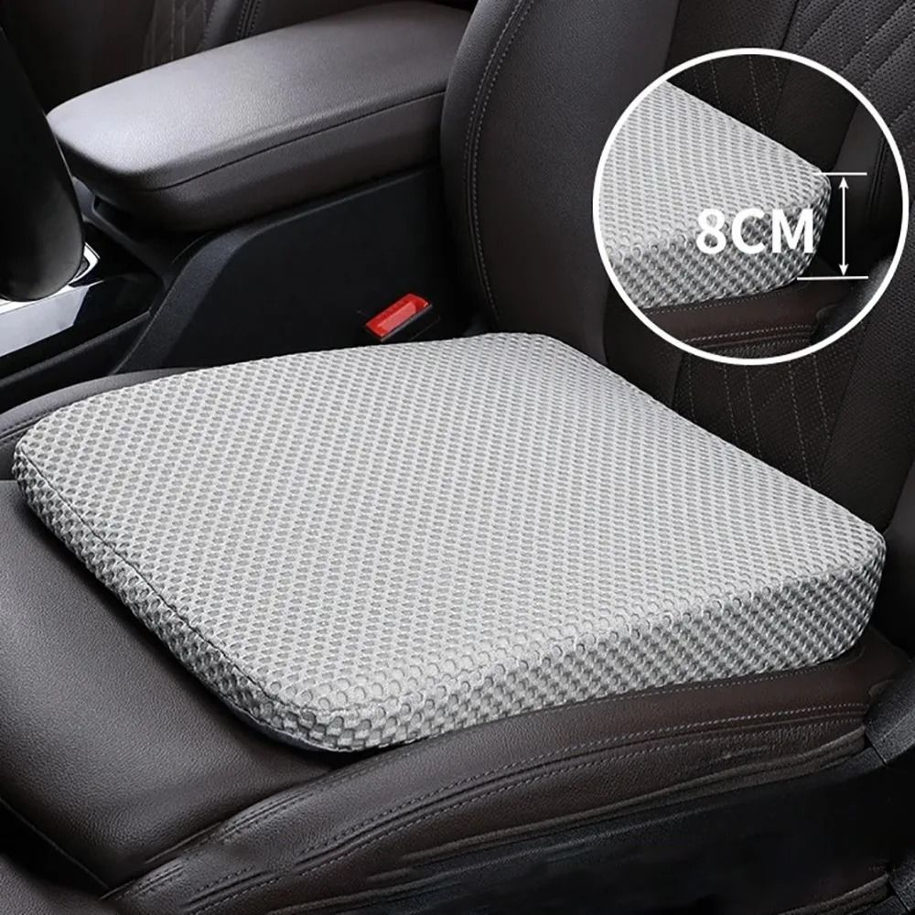 Car Seat Booster Cushion  HighPerformance Honeycomb Memory Cotton  3D Mesh Sedentary Support 6