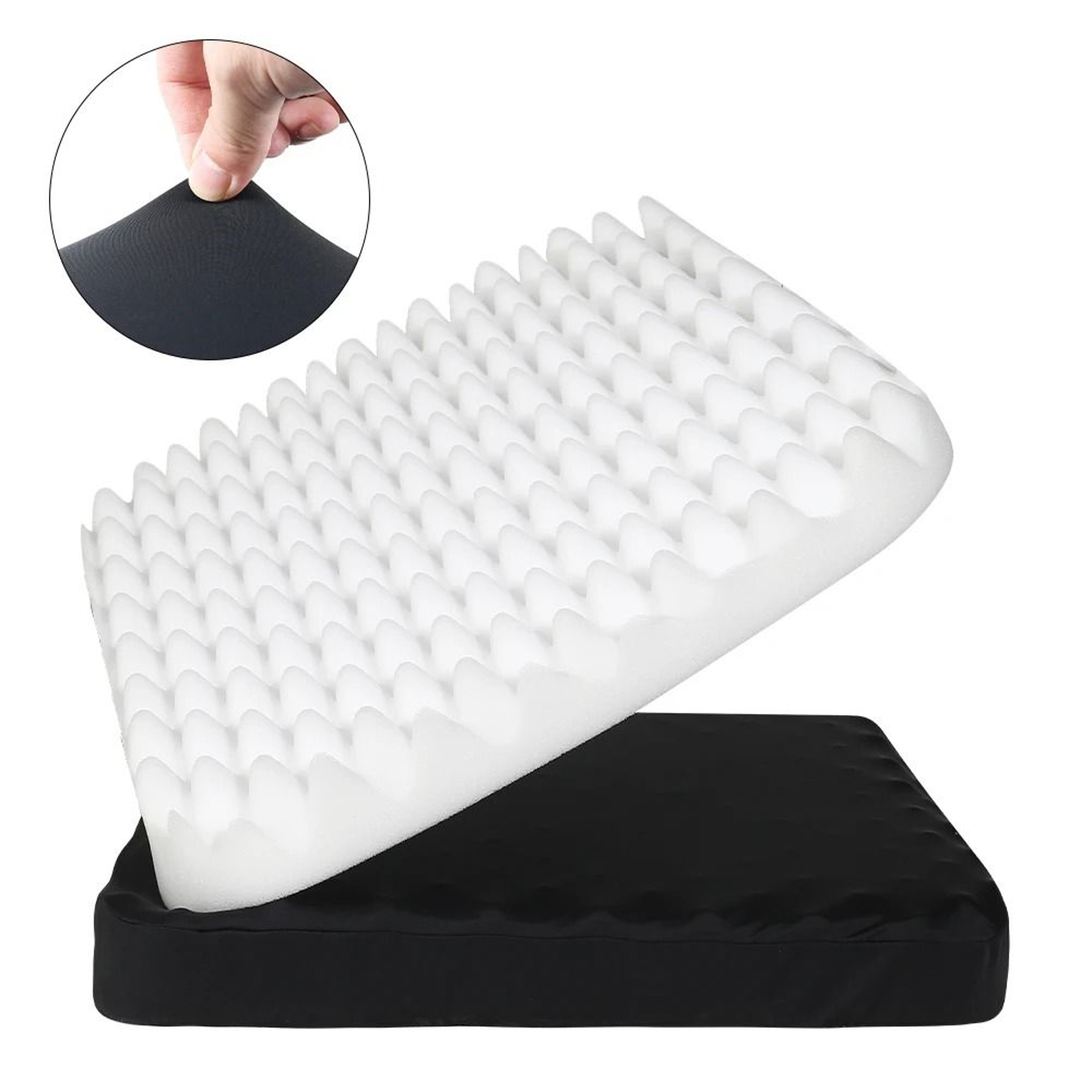 Premium Cooling Seat Cushion  HighPerformance Pressure Relief For Chairs  Wheelchairs 0