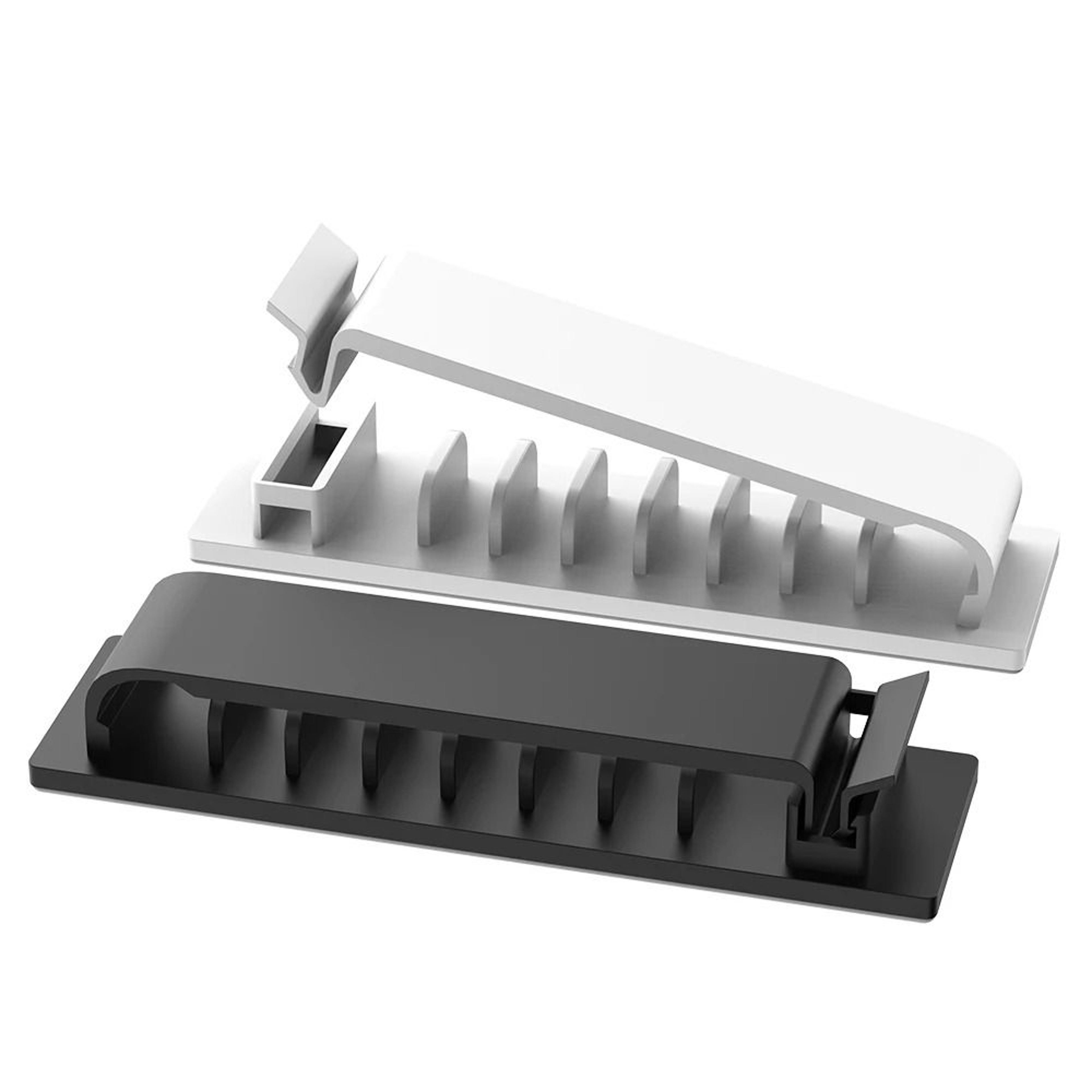 MultiSlot Silicone Cable Organizer  HighPerformance SelfAdhesive Wire Holder For Home  Office 3