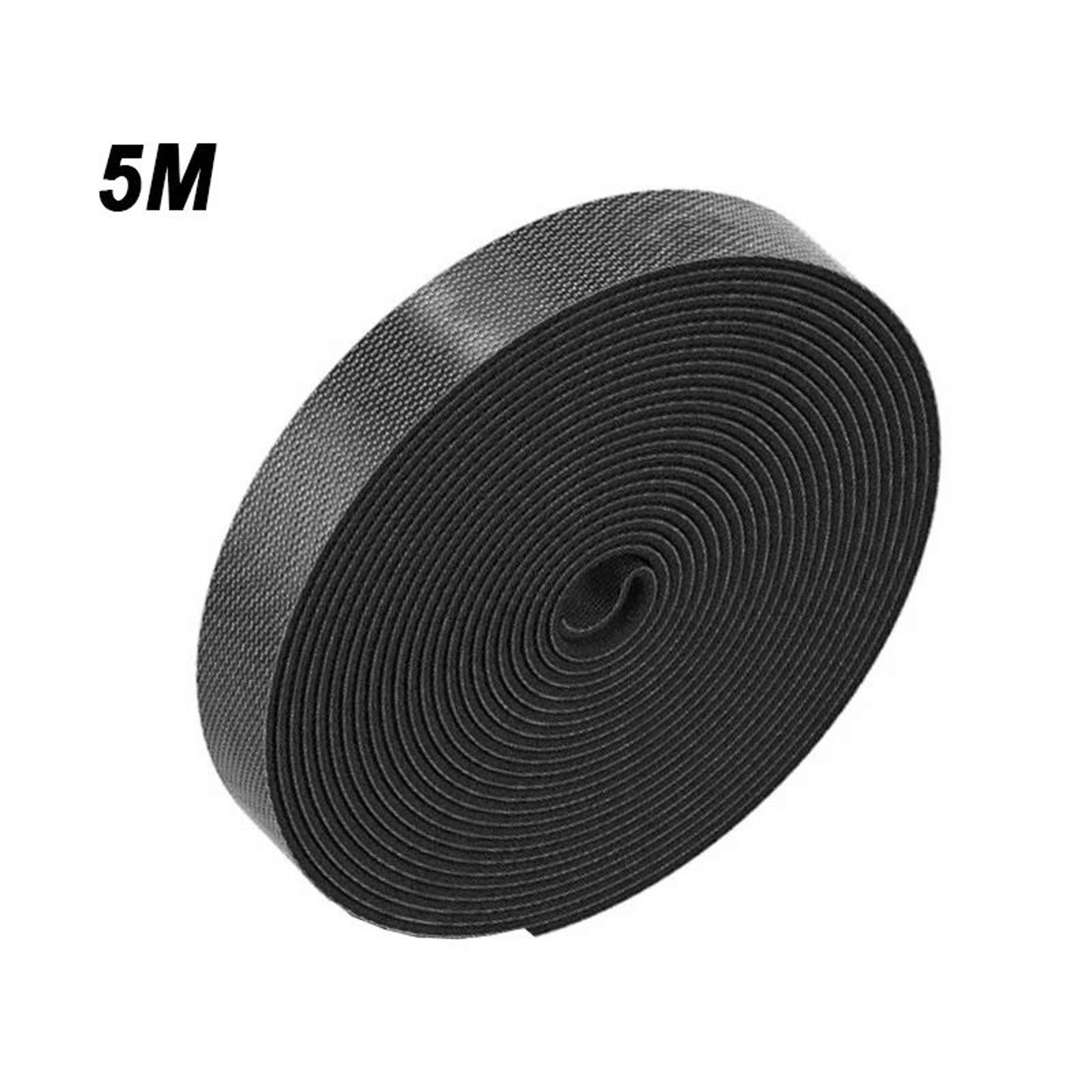 5M Reusable Cable Organizer  HighPerformance FreeCut Fastening Tape For Professional Desk Wire Stor 7