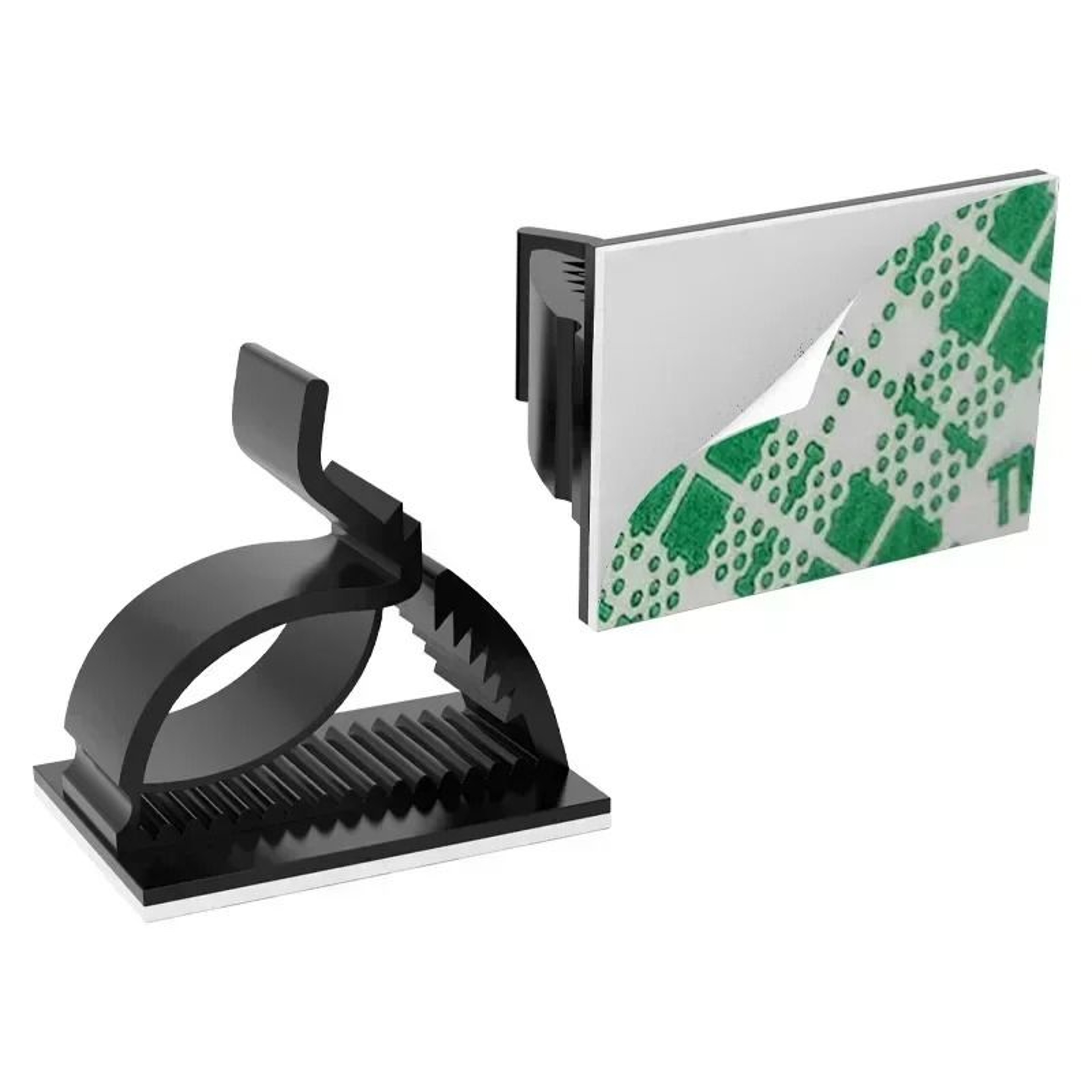 Universal Adjustable SelfAdhesive Cable Clips  HighPerformance Wire Clamps For Desk  Car Management 3