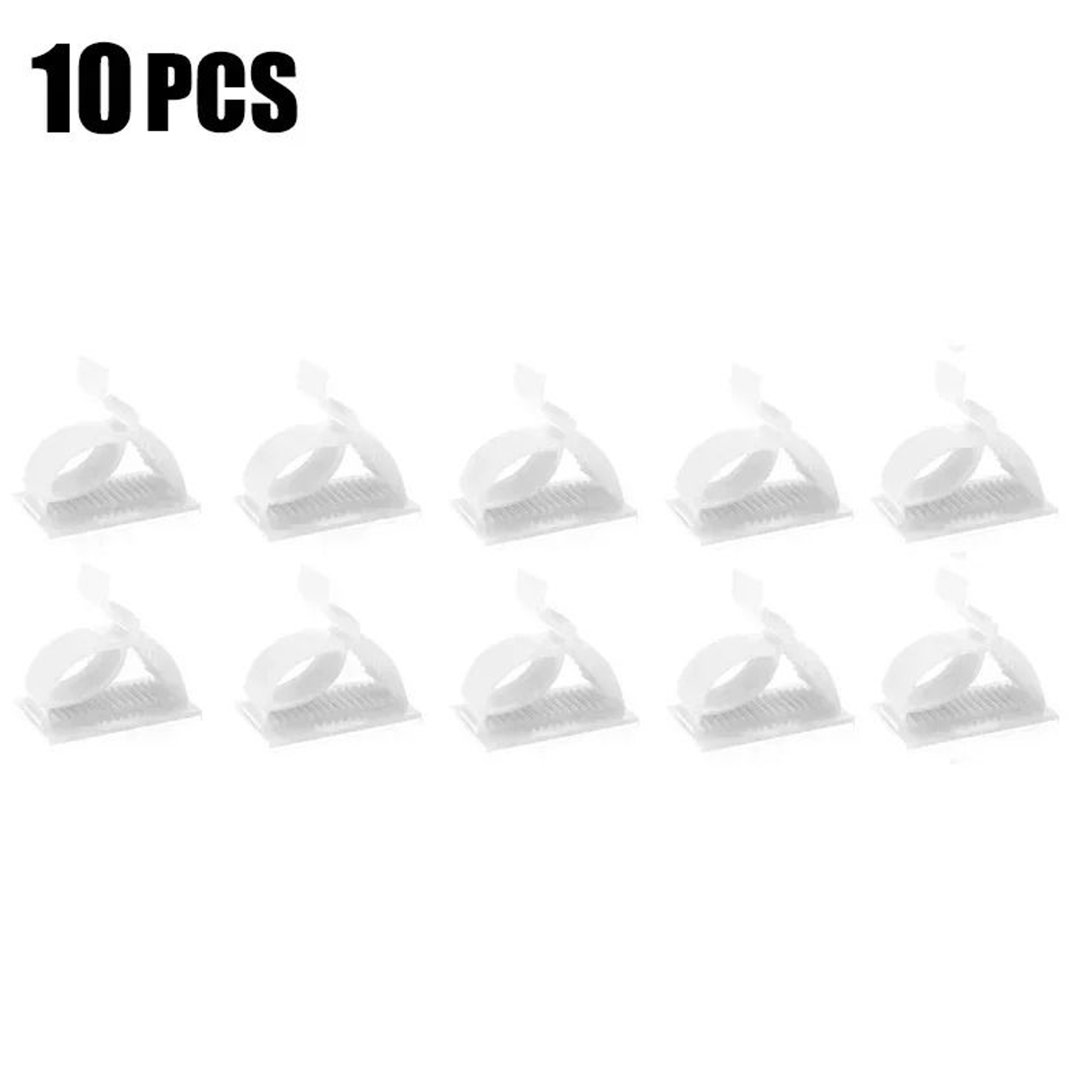 Universal Adjustable SelfAdhesive Cable Clips  HighPerformance Wire Clamps For Desk  Car Management 8