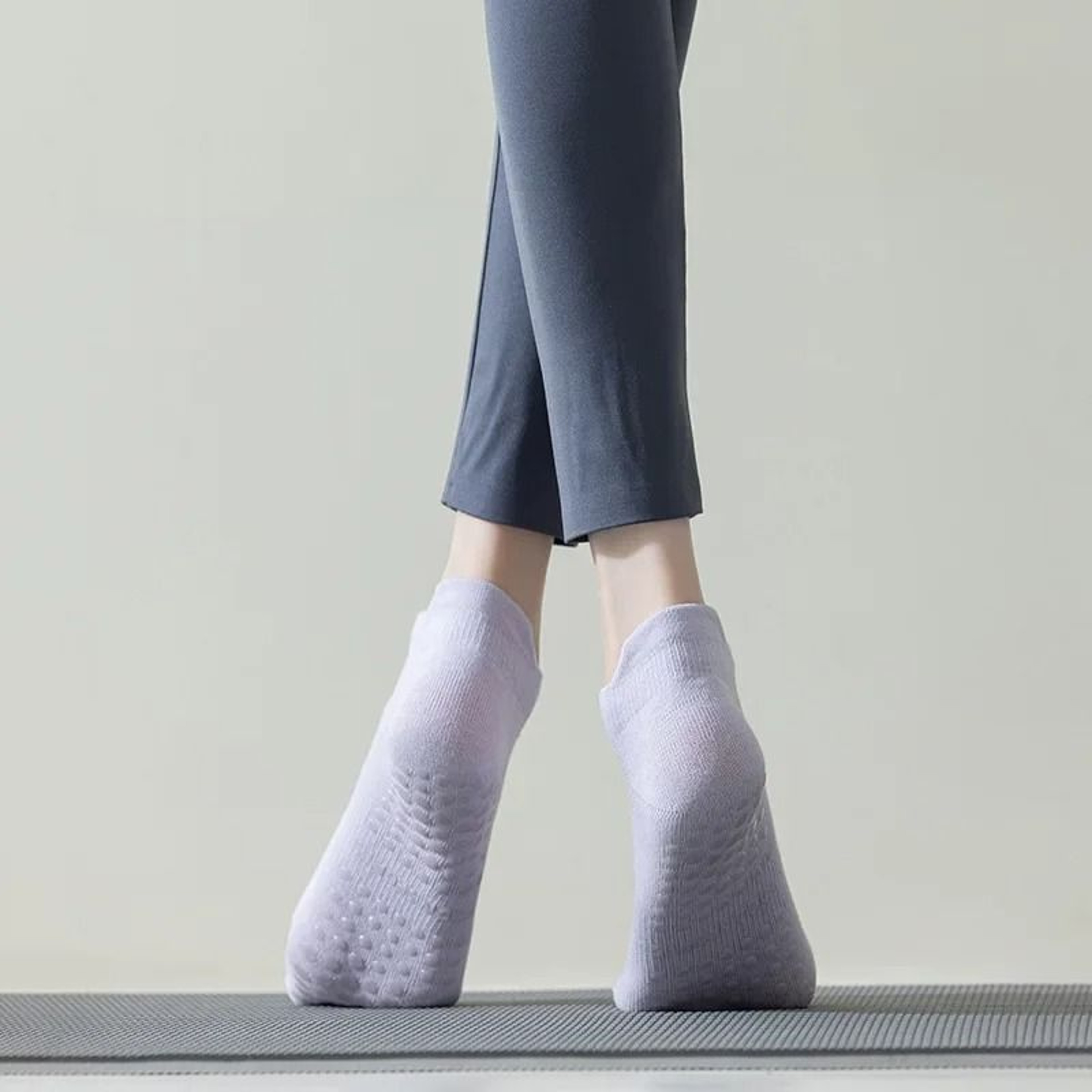 Mesh Breathable Yoga Socks  HighPerformance LowCut Fitness Socks  Professional NonSlip Pilates Gear 3