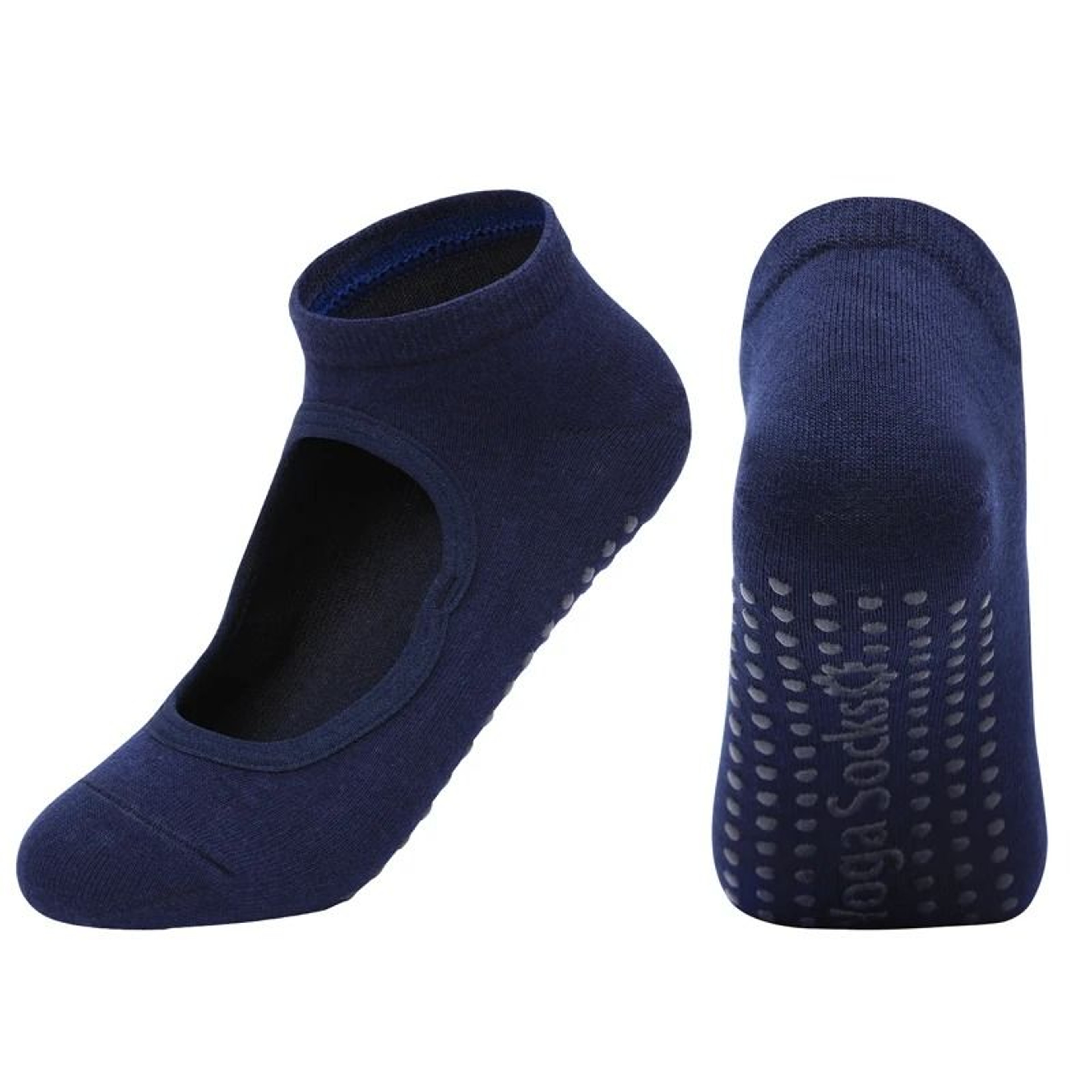 Customized Women Pilates Socks Anti Slip Breathable Backless Yoga Ballet Dance Sports Socks 15