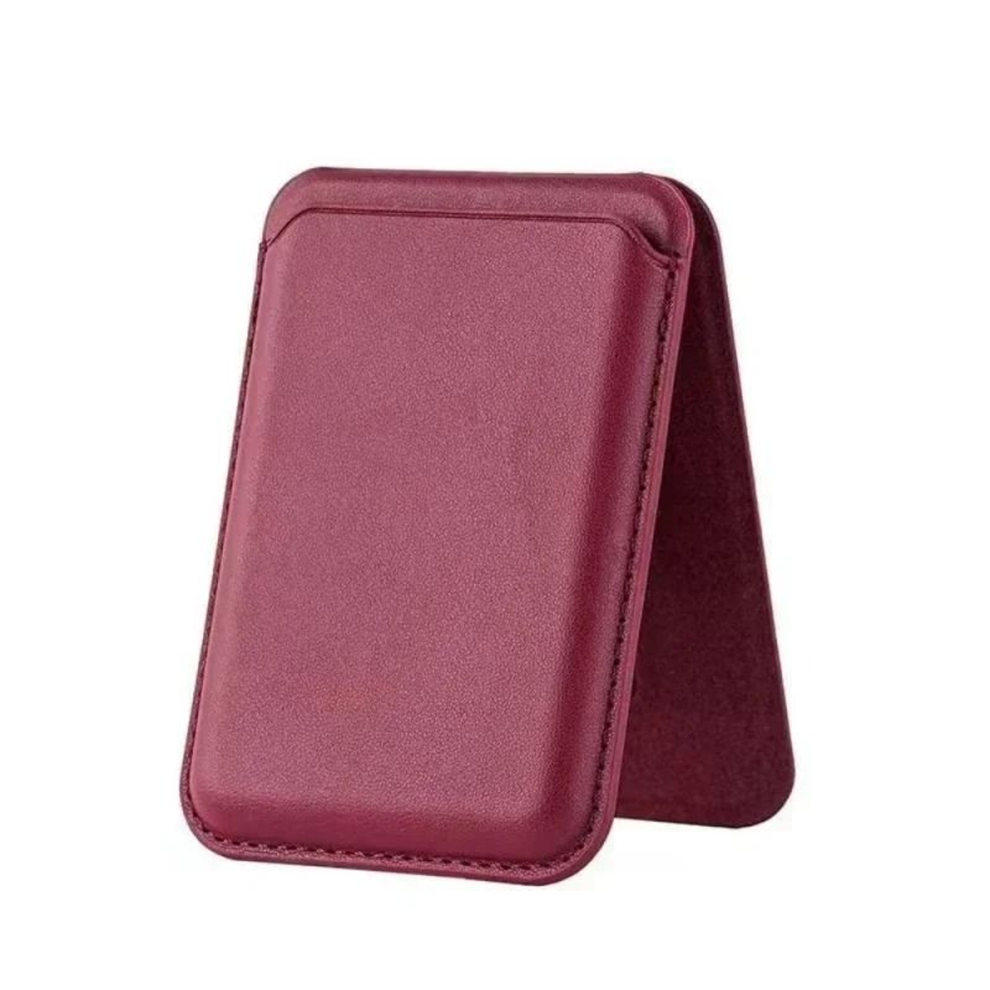 Strong Magnetic Leather Wallet With Hidden Stand  MagSafe Card Holder For IPhone 15 14 13 Pro Max 13