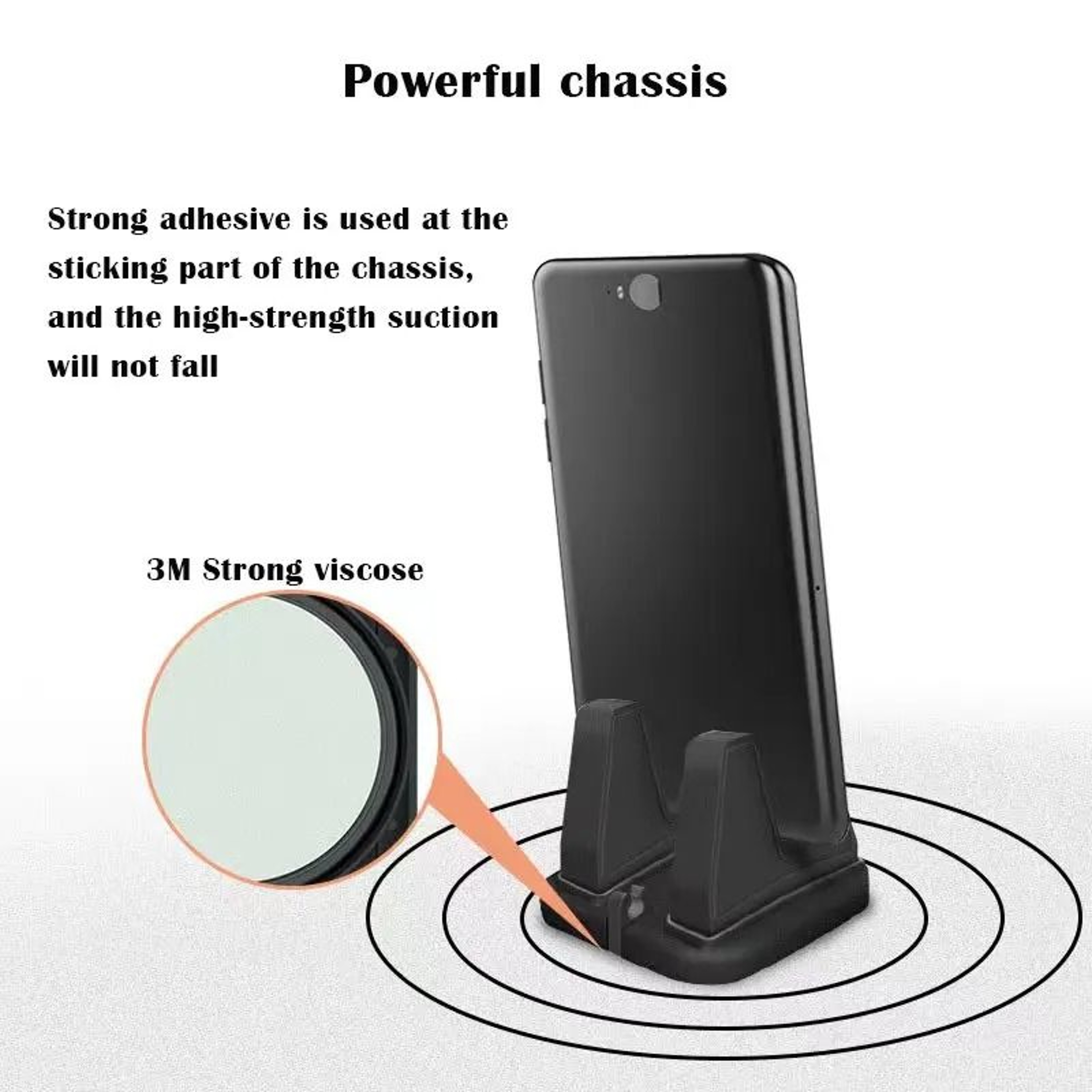 Universal 360 Rotatable Car Phone Holder  NonSlip HighStability GPS Navigation Mount 5