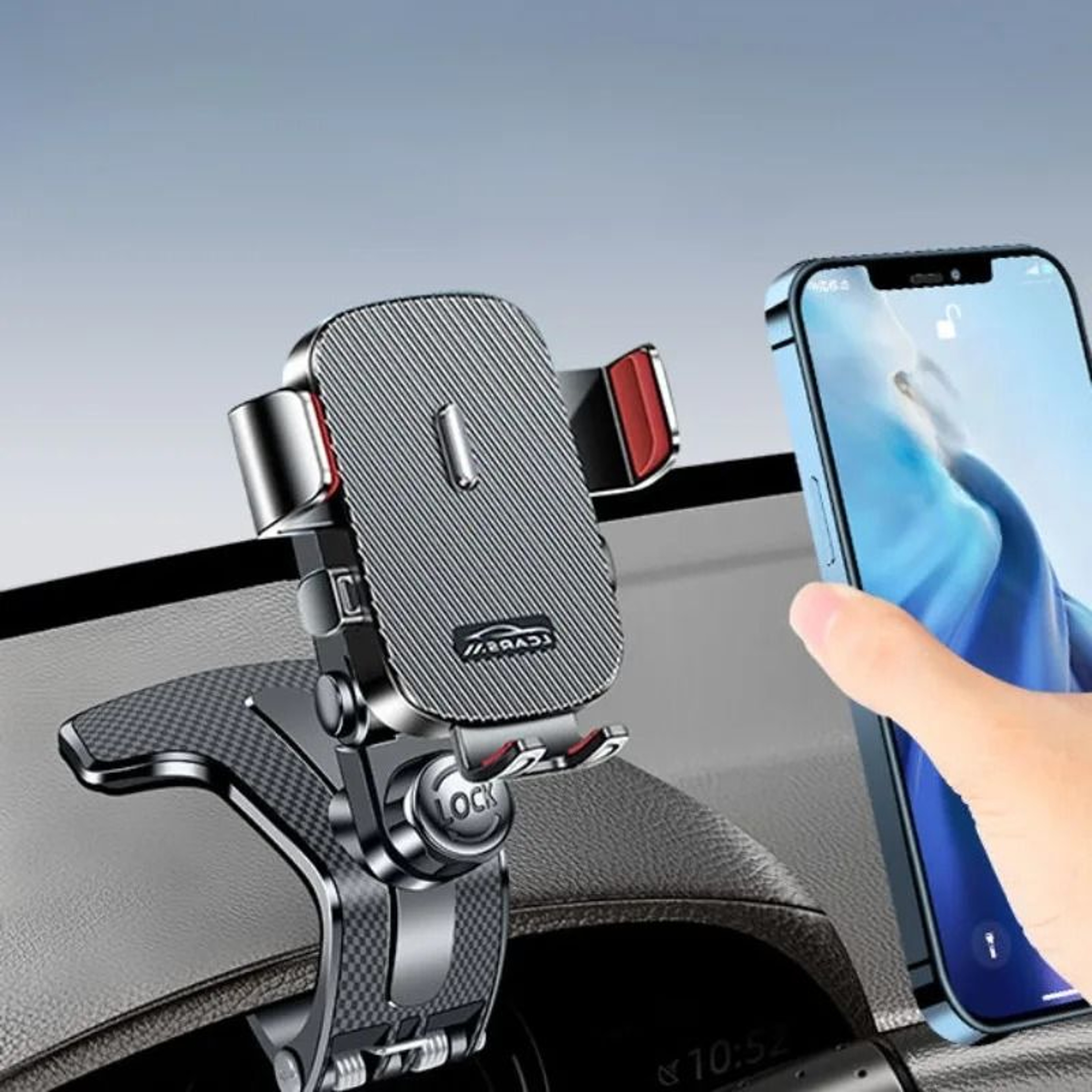 Universal Air Vent Car Phone Mount  HighStability Navigation Support  Fixed Dedicated Bracket 1