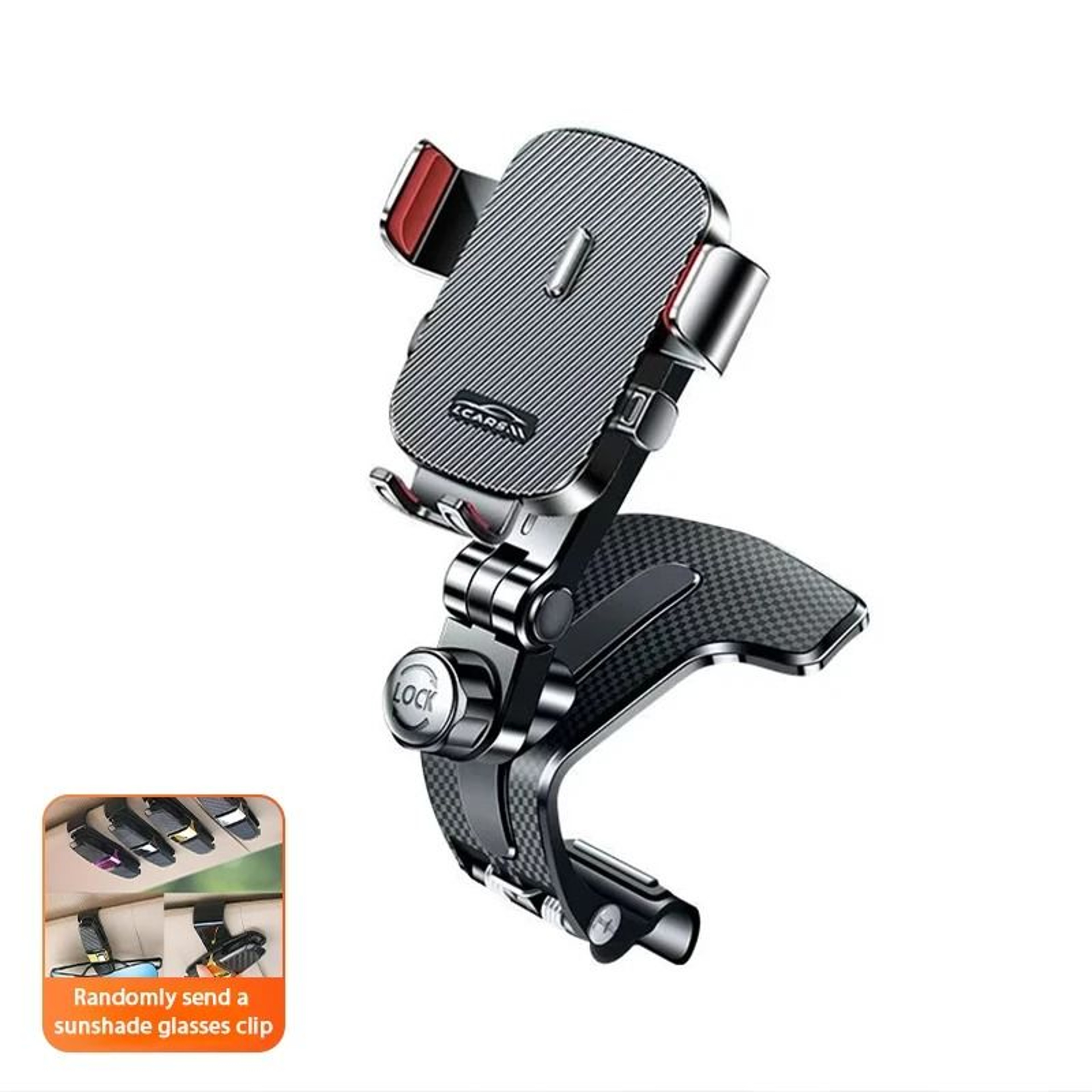Universal Air Vent Car Phone Mount  HighStability Navigation Support  Fixed Dedicated Bracket 6