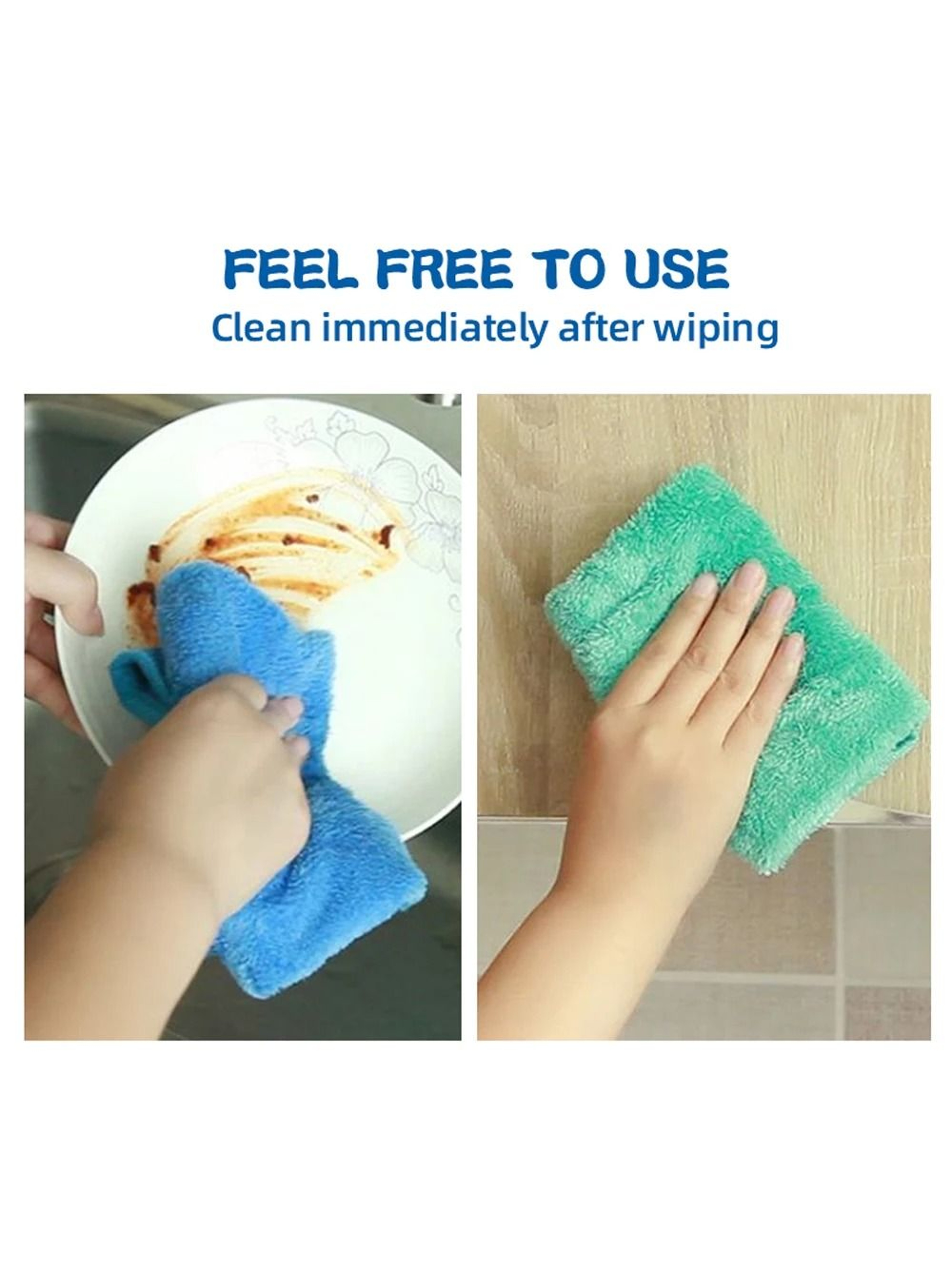 4pcs Small Hand Towels For Kitchen Bathroom Coral Velvet Soft Quick Dry Absorbent Cleaning Cloths 3