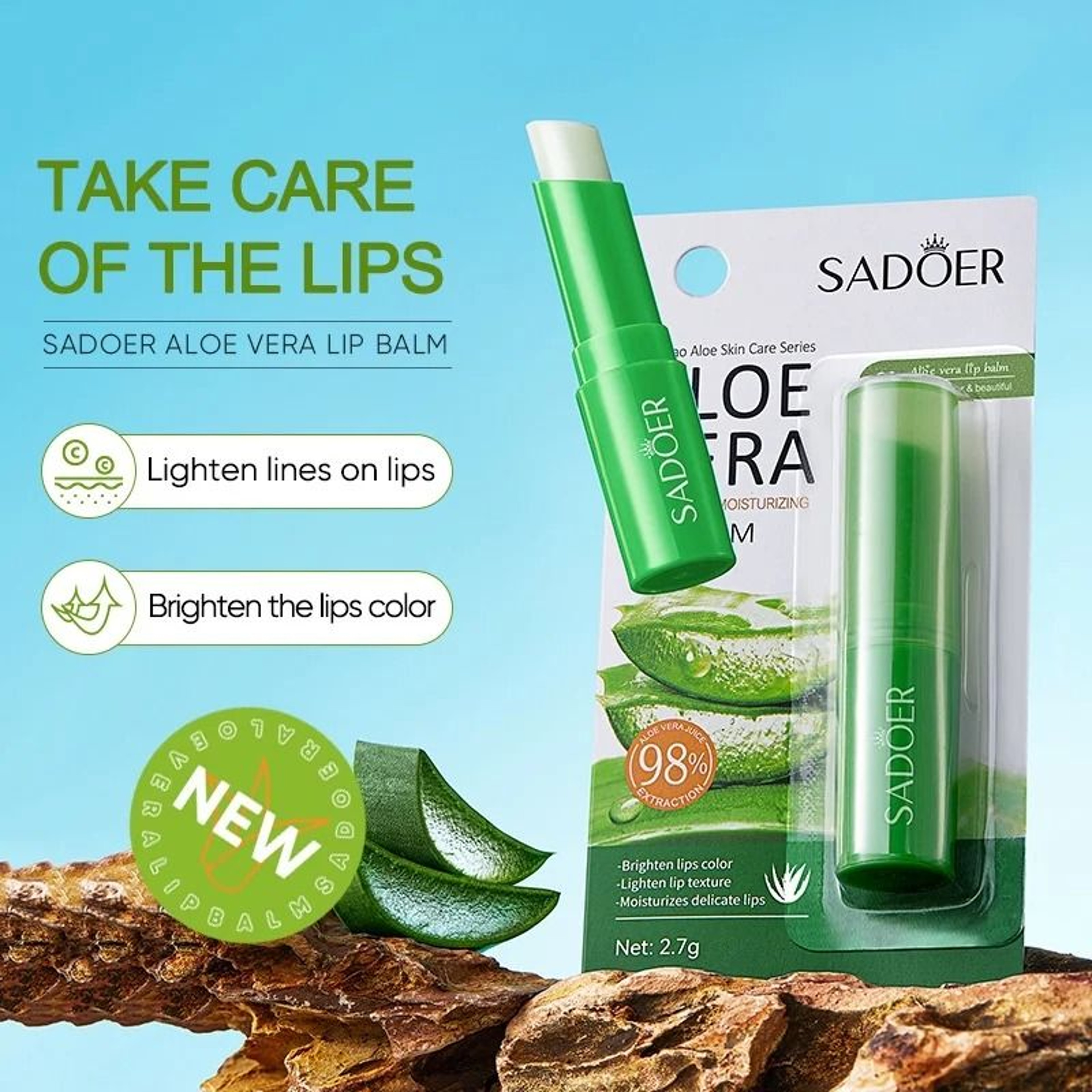 Coconut Lip Balm Lasting Nourishment And Moisture For Men And Women Daily Care 9