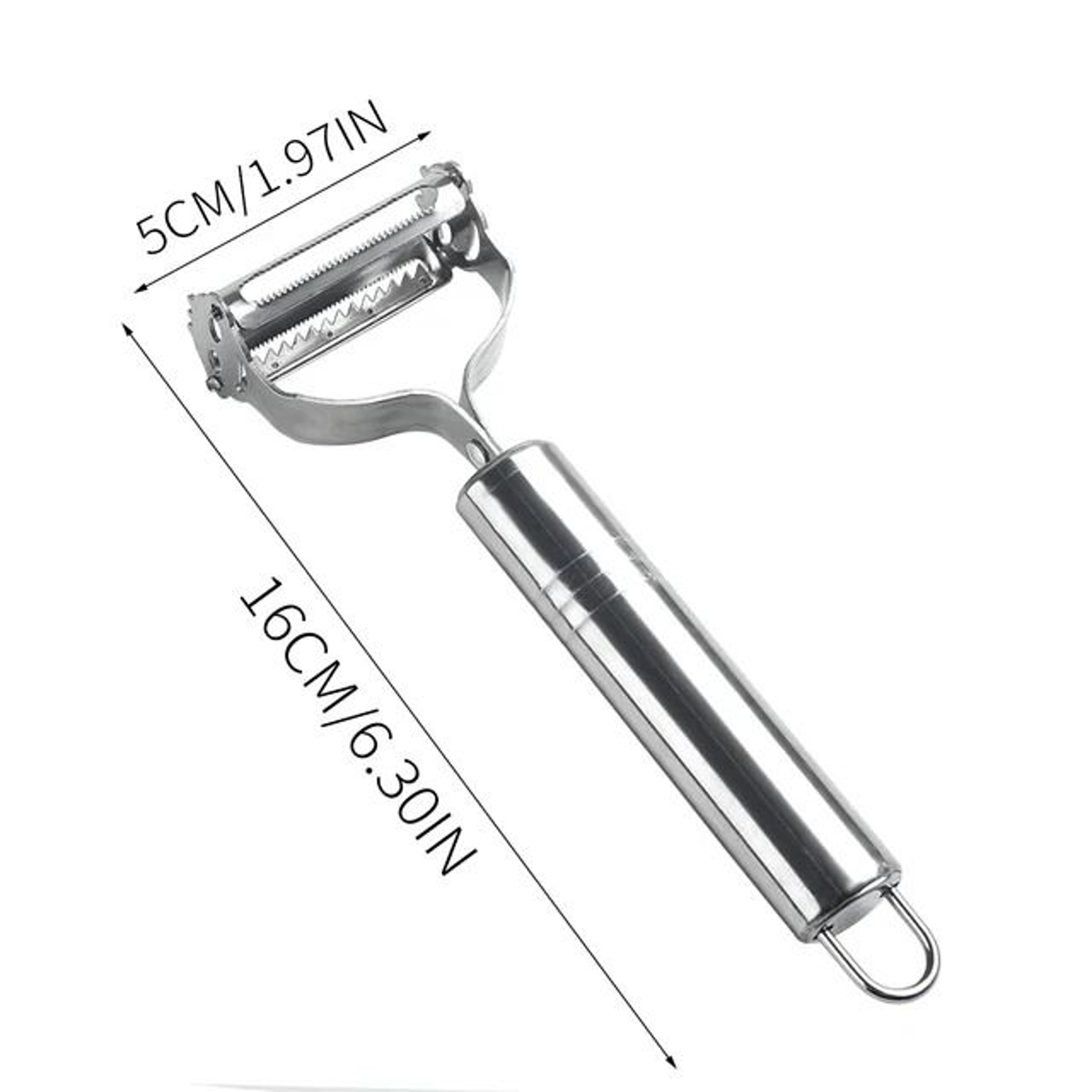 Stainless Steel Julienne Peeler And Vegetable Slicer 6
