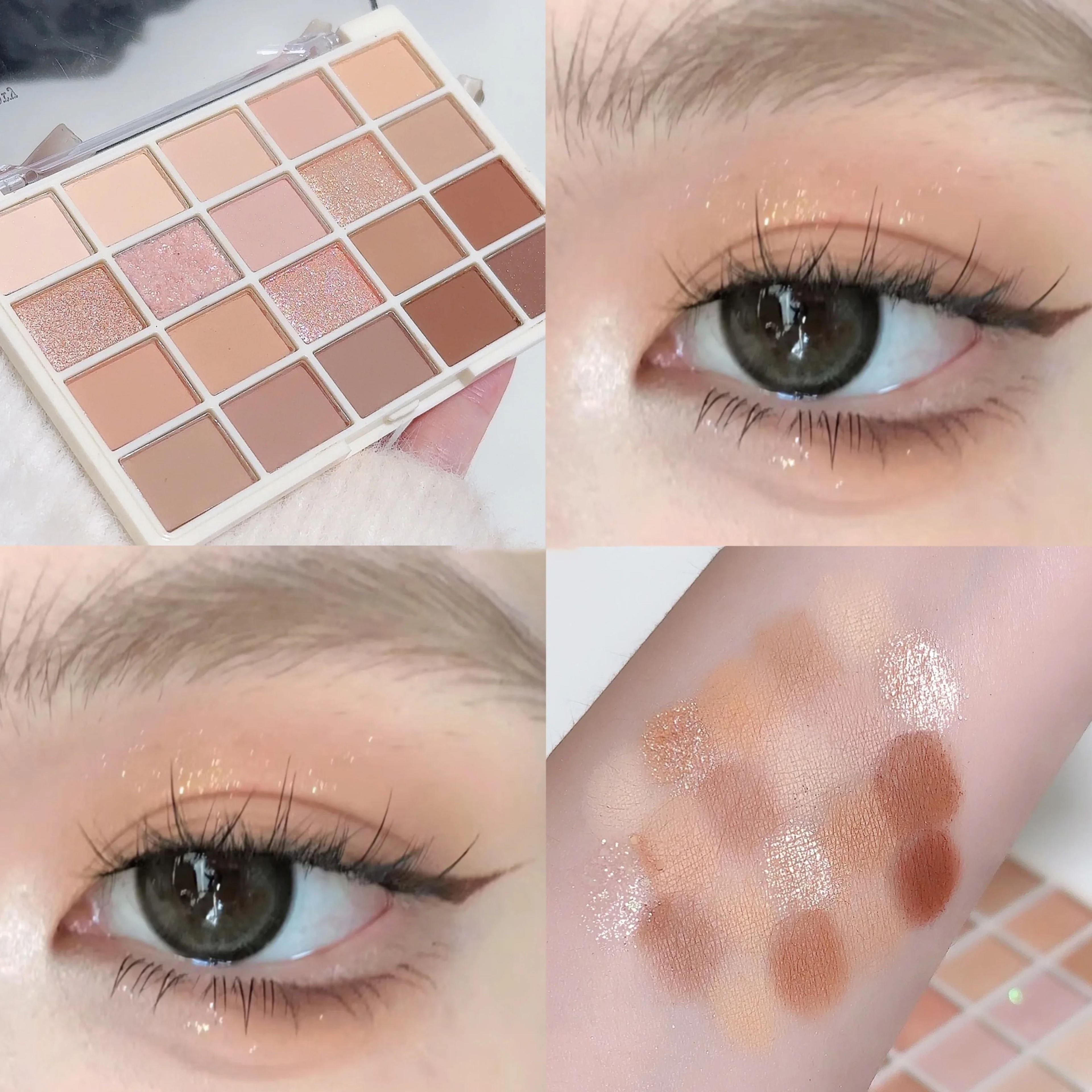 20Shade Korean LowSaturation Matte Eyeshadow Palette  Daily Professional Makeup 7