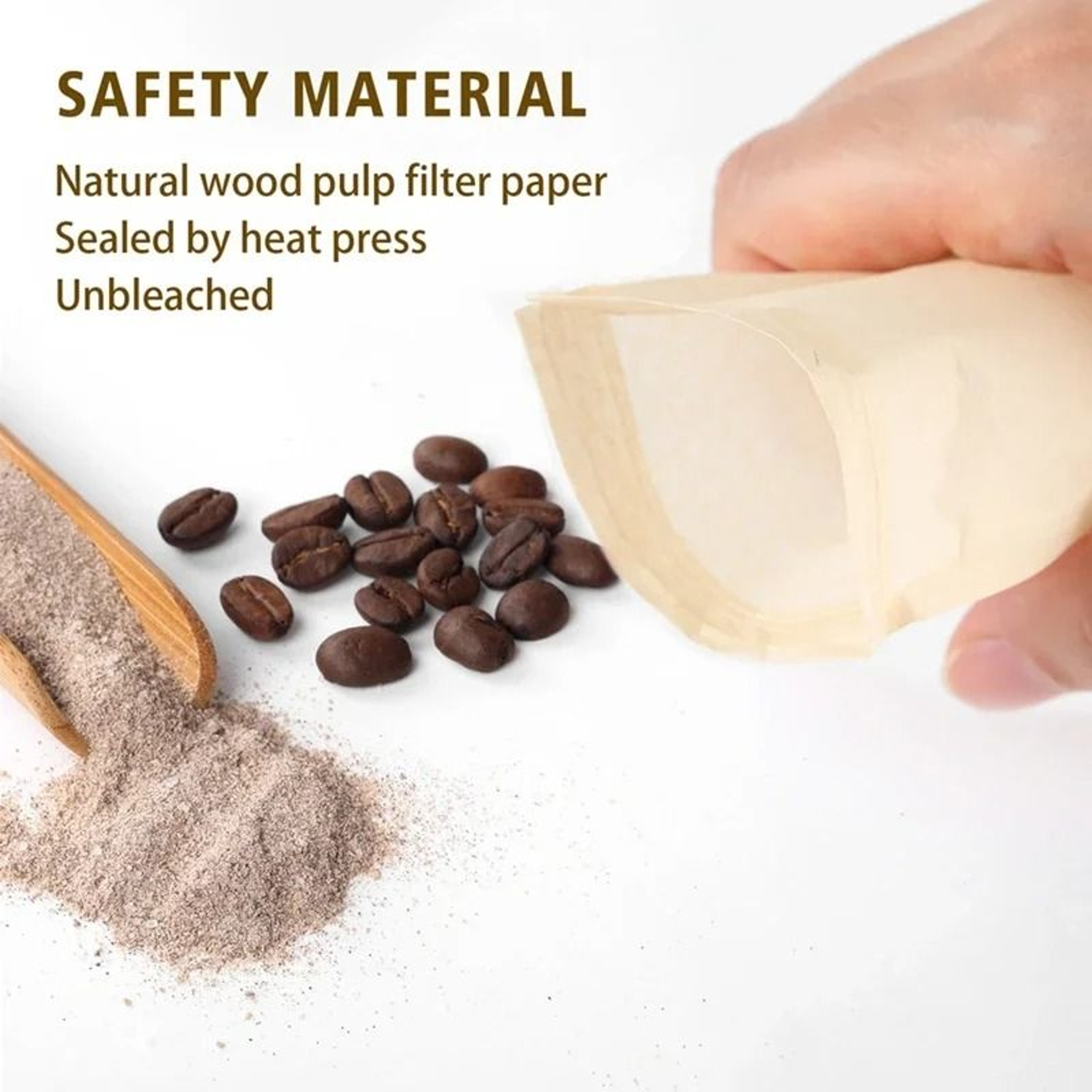 100Pcs Drawstring Teabags  Premium Biodegradable Filter Bags For Coffee Herbal Medicine  Leaf Tea 2