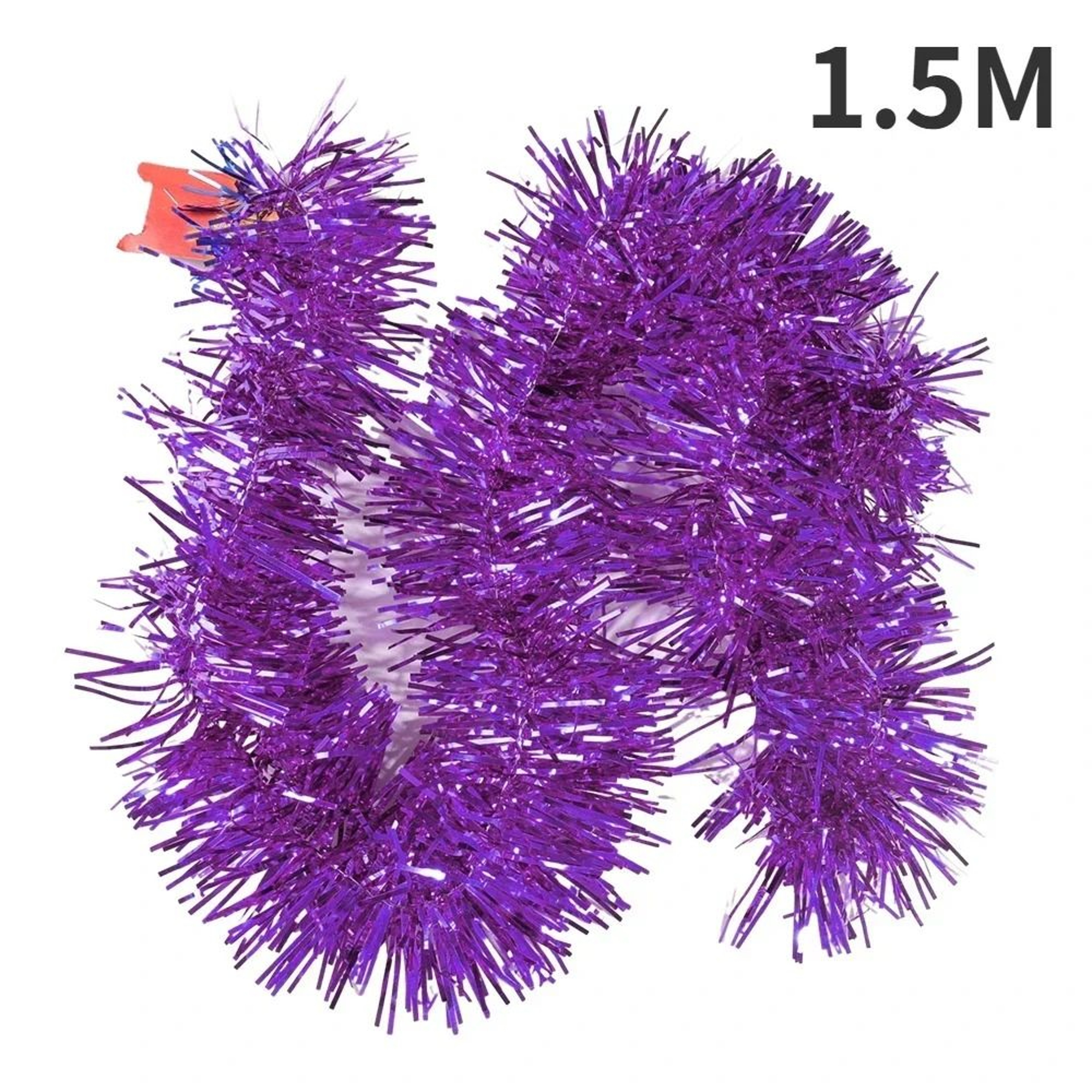 18M Christmas Tinsel Ribbon Garland  Premium StarOrnamented PVC Hanging Decor For Home  Wedding Inf 11