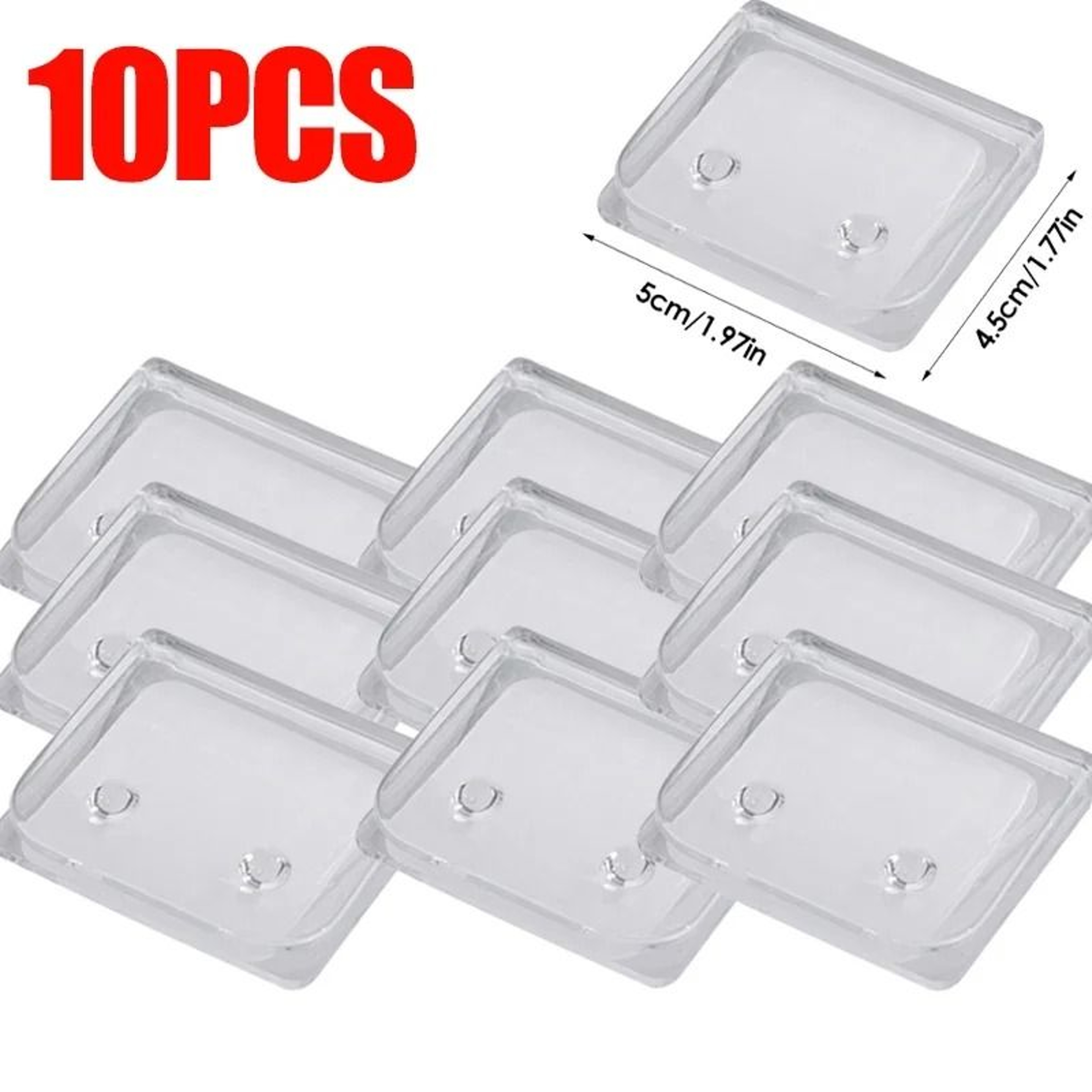 Shower Curtain Clips Non Punching Windproof Traceless Shading Cloth Hooks 8